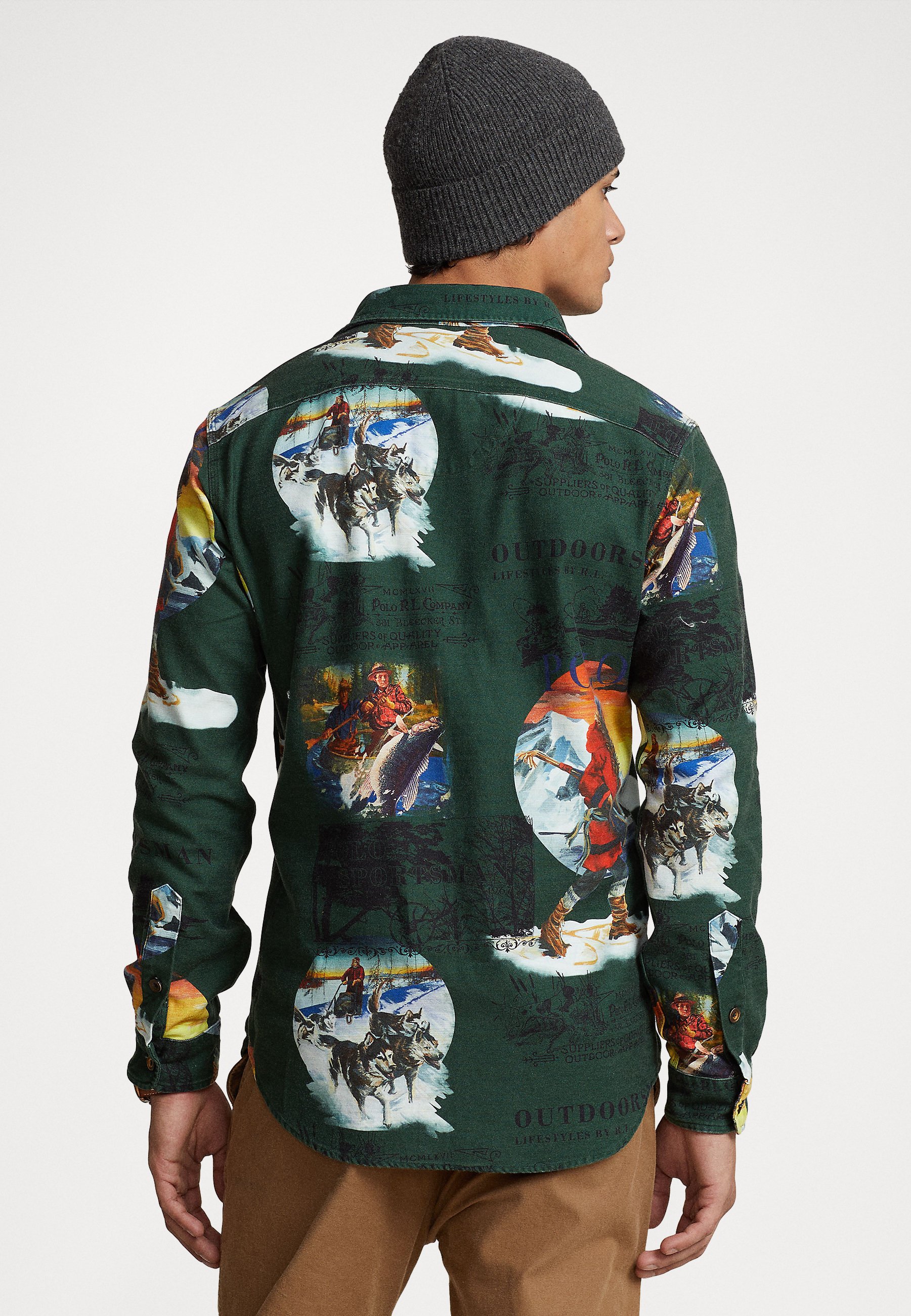 Polo Ralph Lauren LONG SLEEVE SPORT - Shirt - green