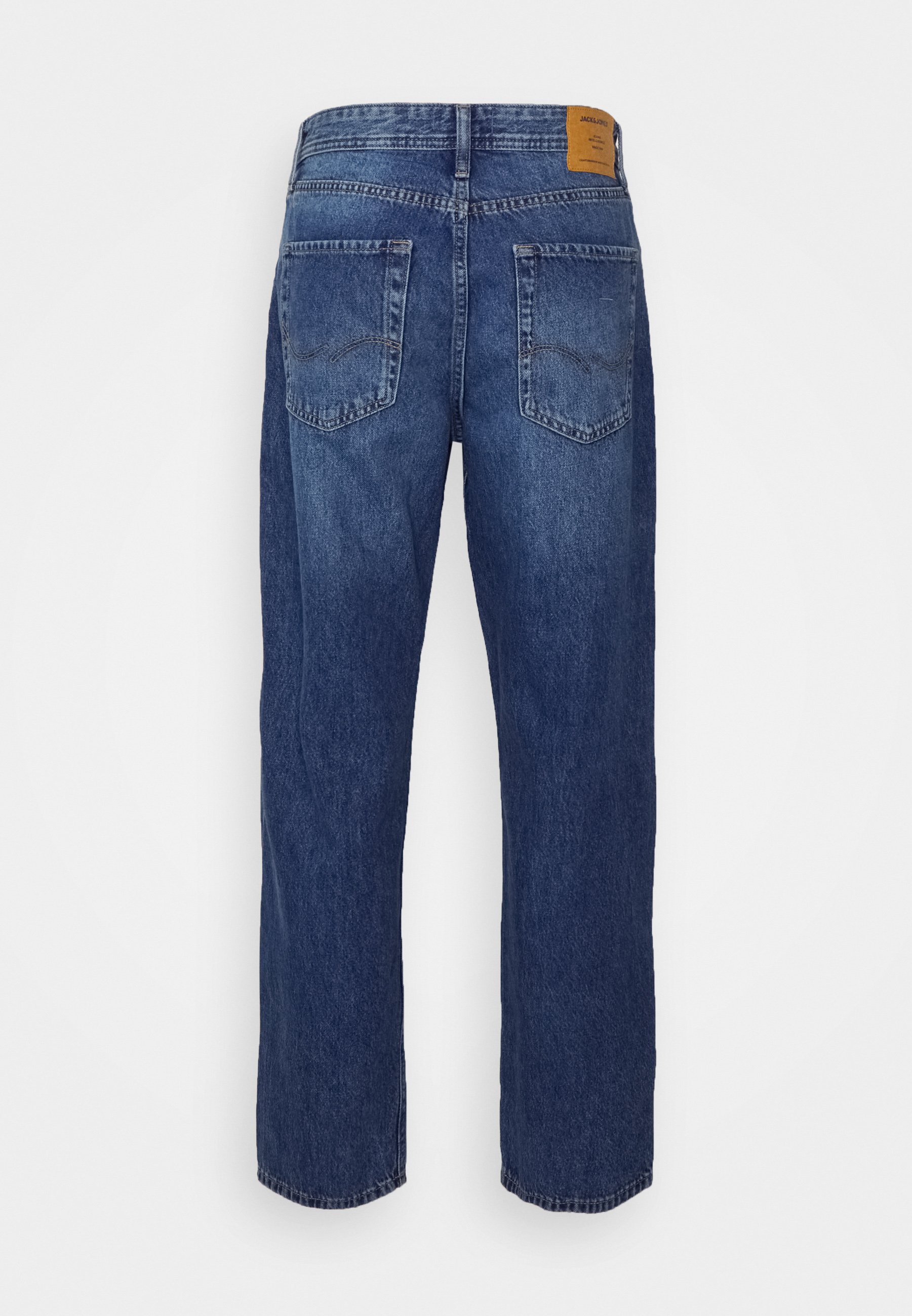 Jack &Jones JJIEDDIE JJORIGINAL  - Straight leg jeans - blue denim/dark-blue denim