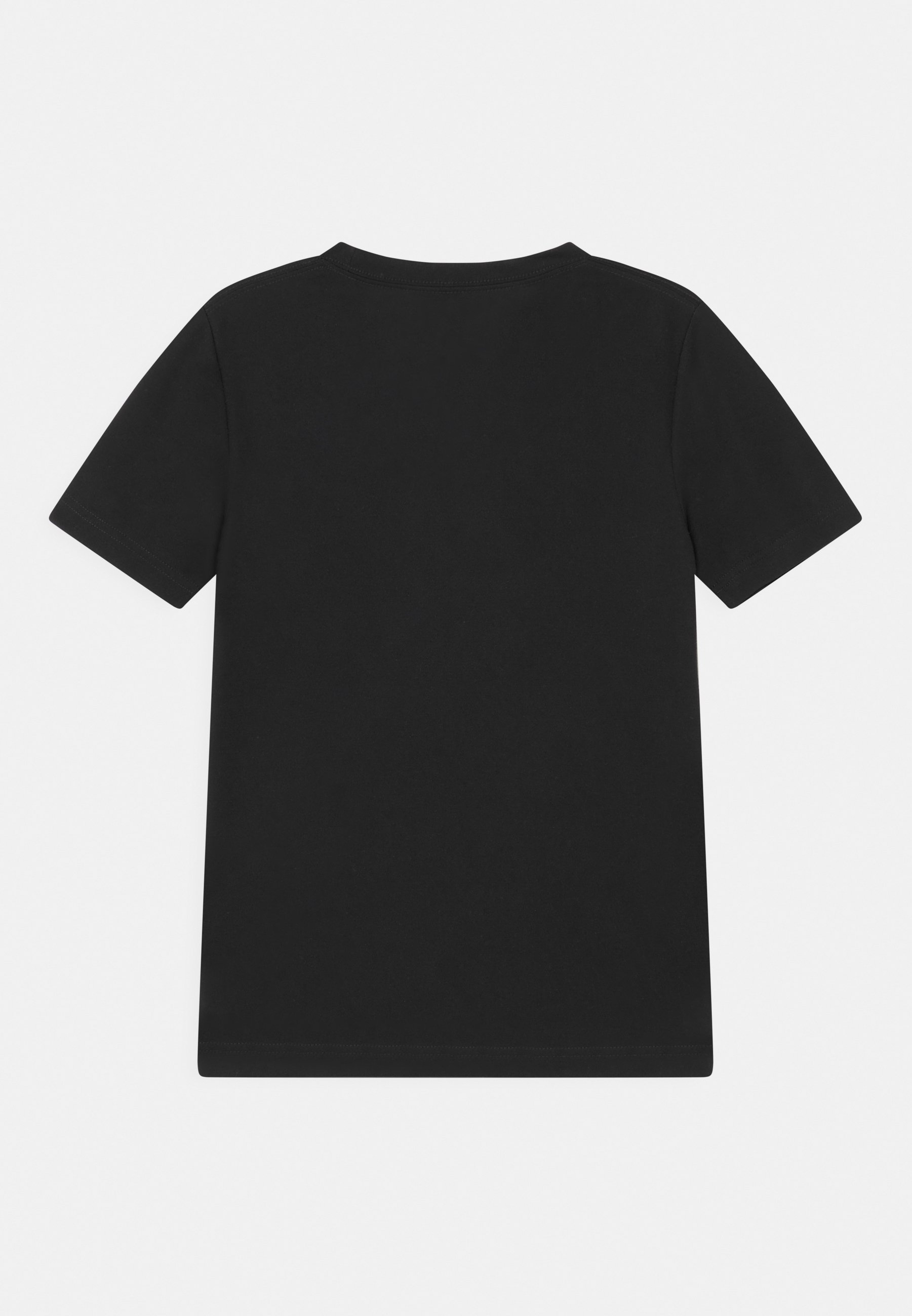Converse CHEST HIT STRIP TEE - Basic T-shirt - black