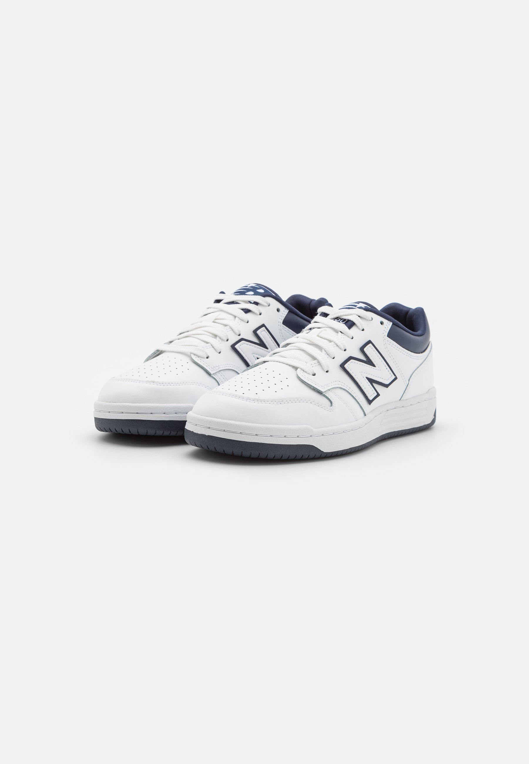 NB 480L UNISEX - Trainers - white/blue/white