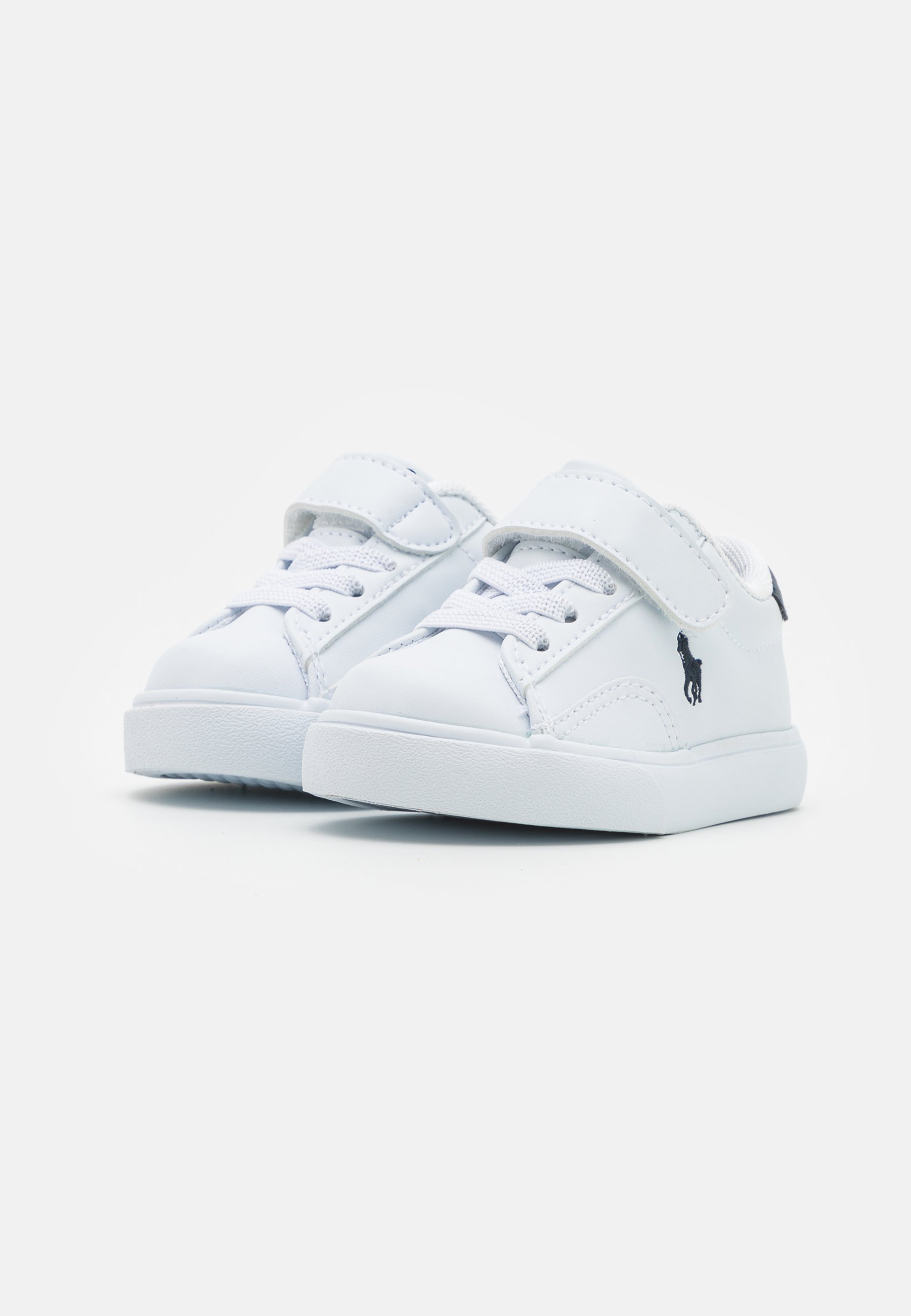 Polo Ralph Lauren THERON UNISEX - Trainers - white/navy/white