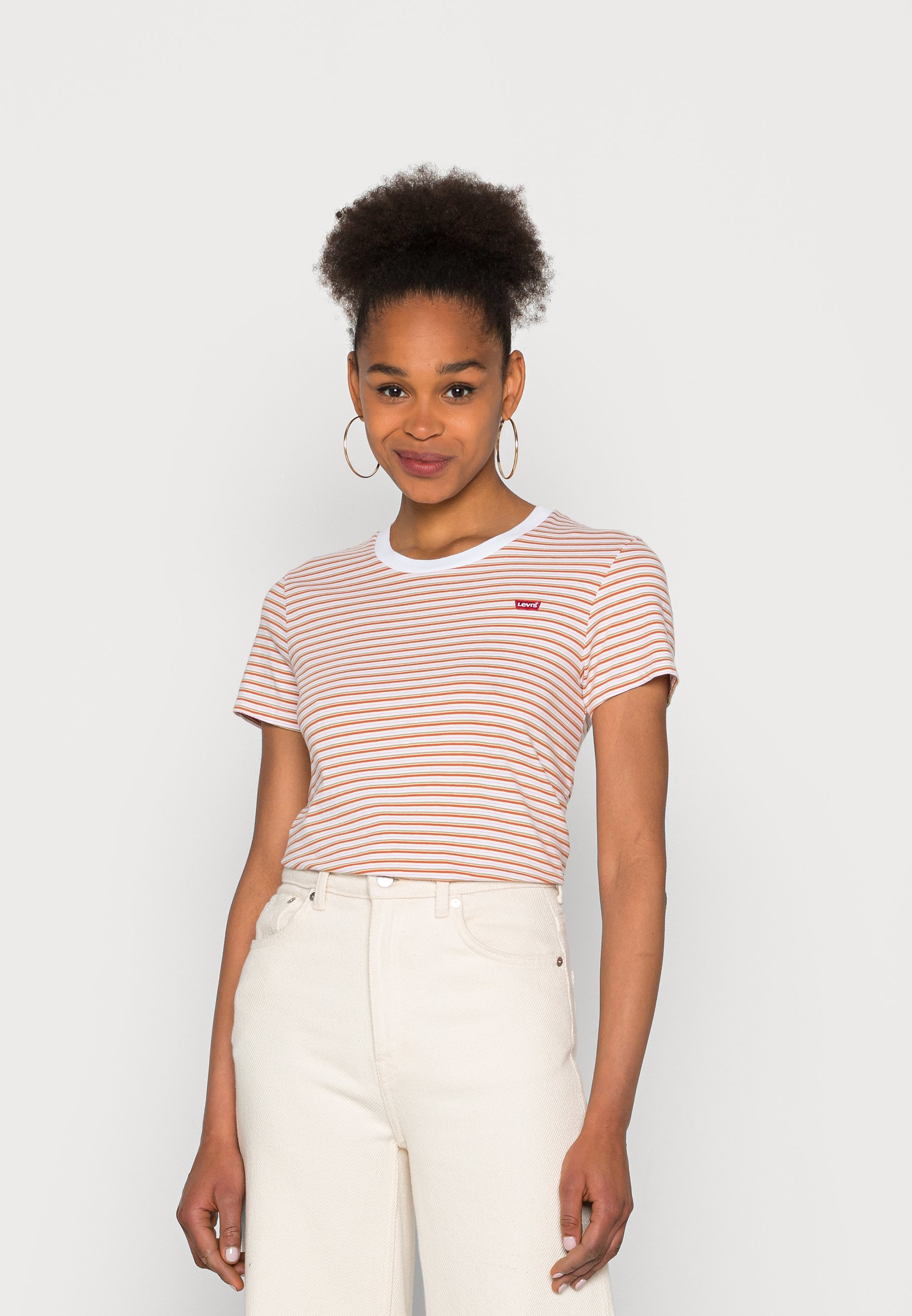 Levi's® PERFECT TEE - Basic T-shirt - coriander autumn leaf/multi-coloured