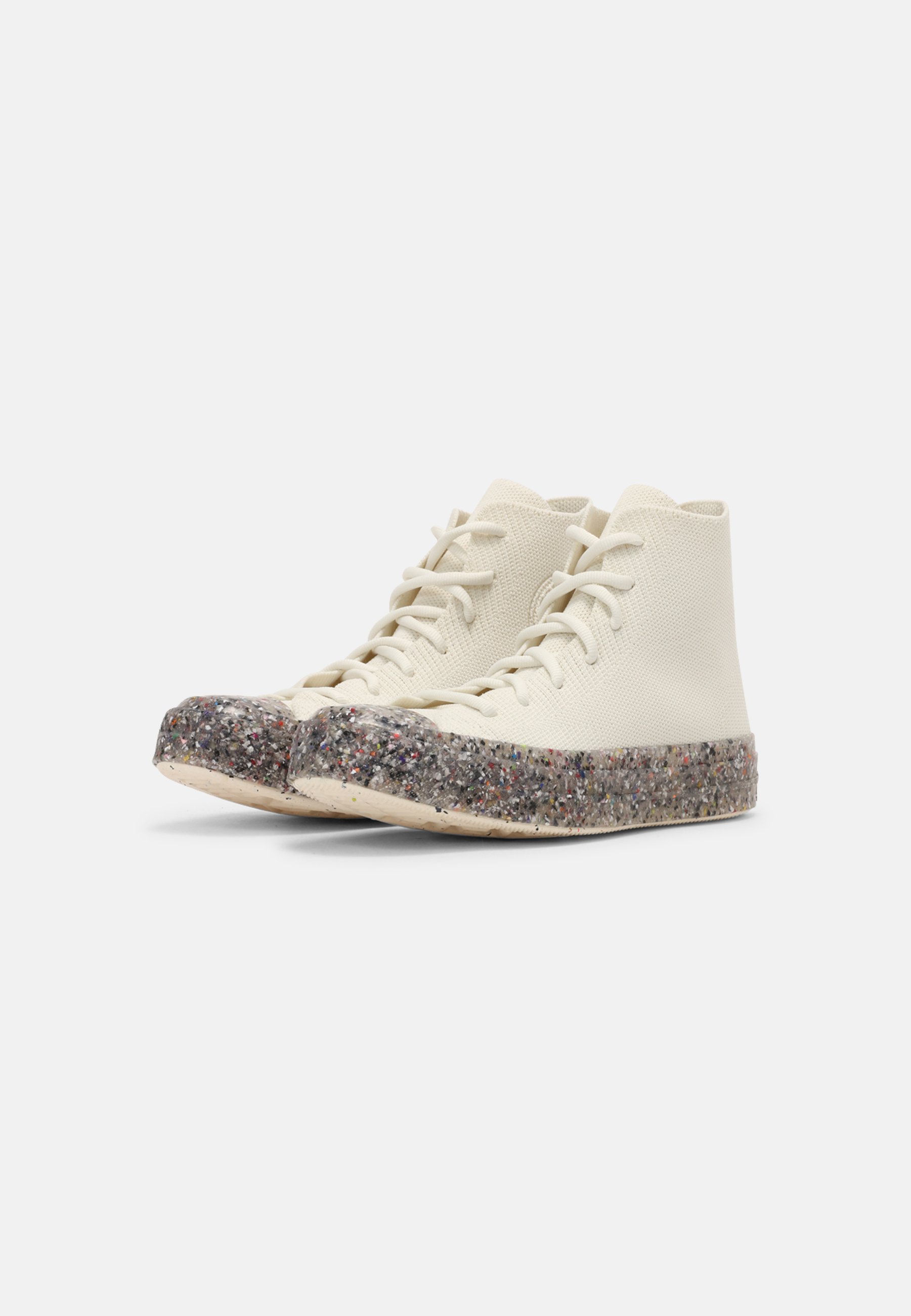 Converse RENEW CHUCK 70 RECYCLED UNISEX - High-top trainers - egret/string/barely volt/off-white