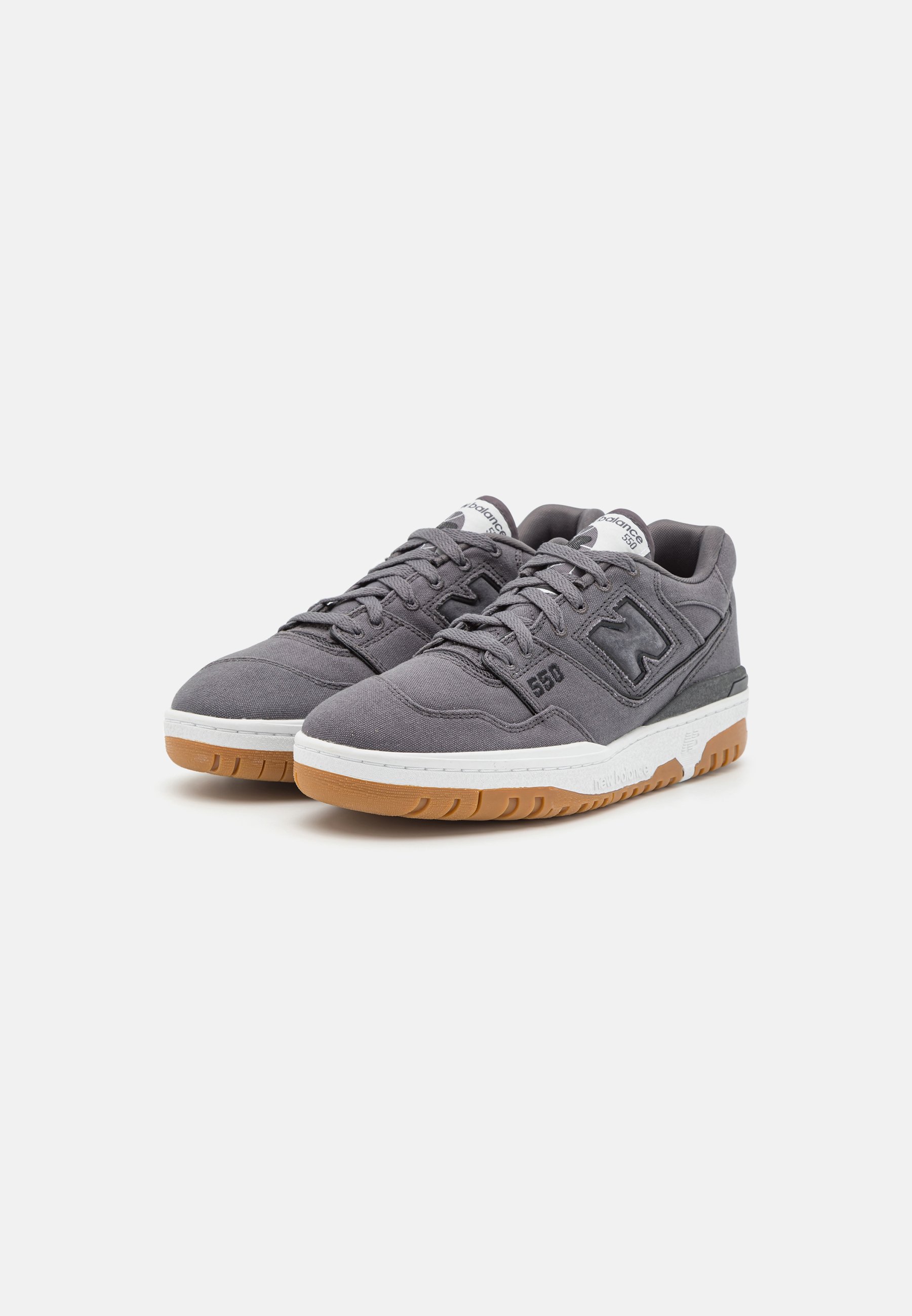 NB BB550 UNISEX - Trainers - dark grey/white/light brown/dark grey