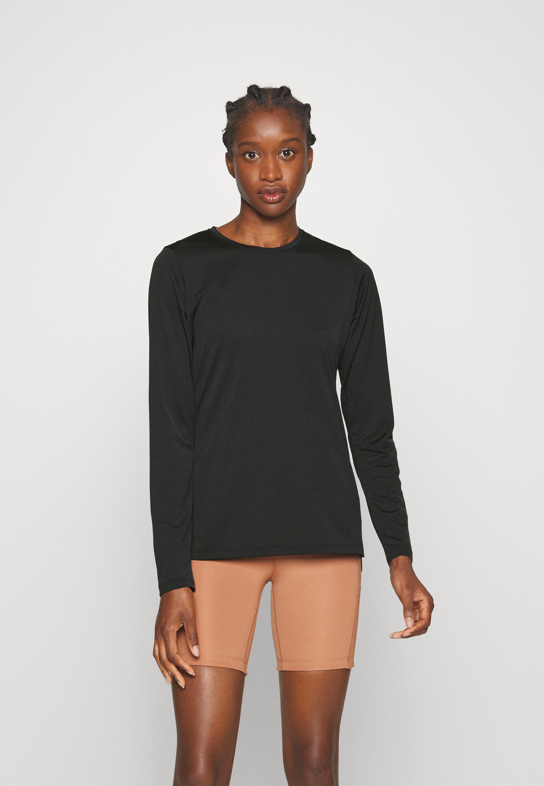 NB CORE RUN LONG SLEEVE - Long sleeved top - black