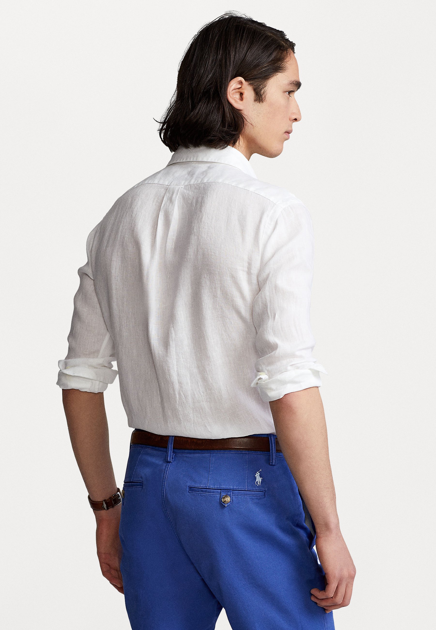 Polo Ralph Lauren LONG SLEEVE - Shirt - white
