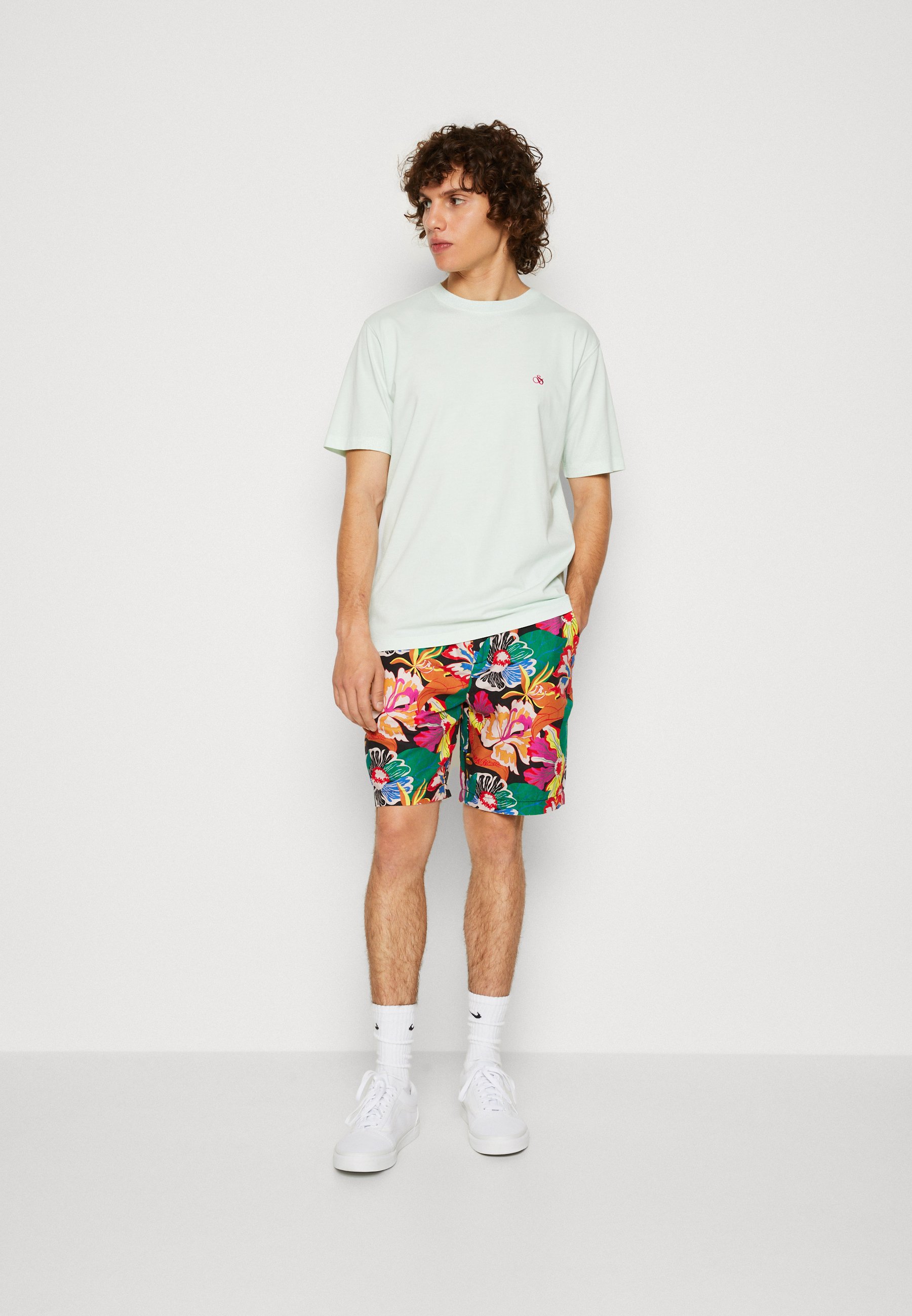 Scotch & Soda REGULAR TAPERED FAVE BERMUDA - Shorts - black