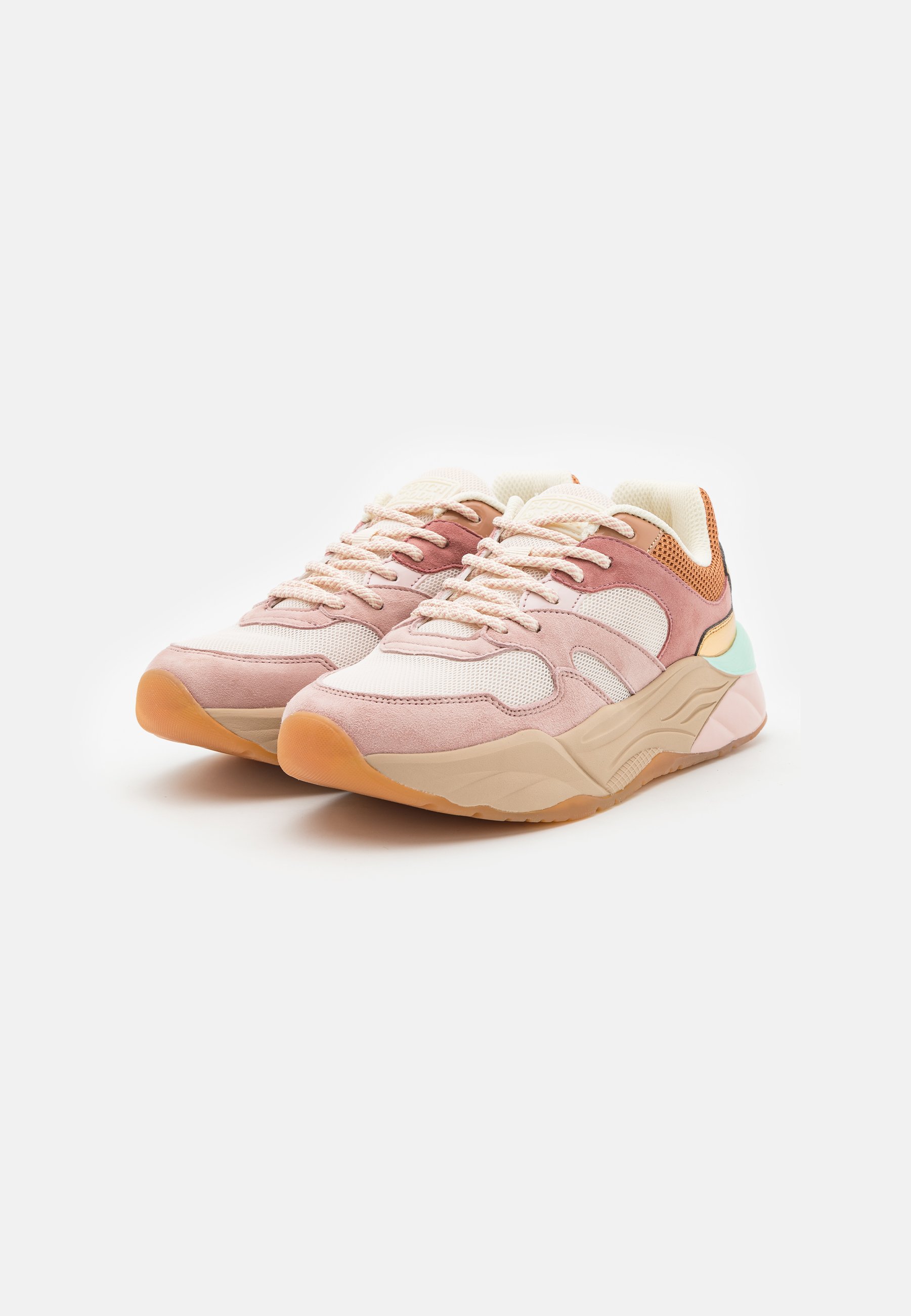 Scotch & Soda CELEST - Trainers - pale pink/multi-coloured/nude