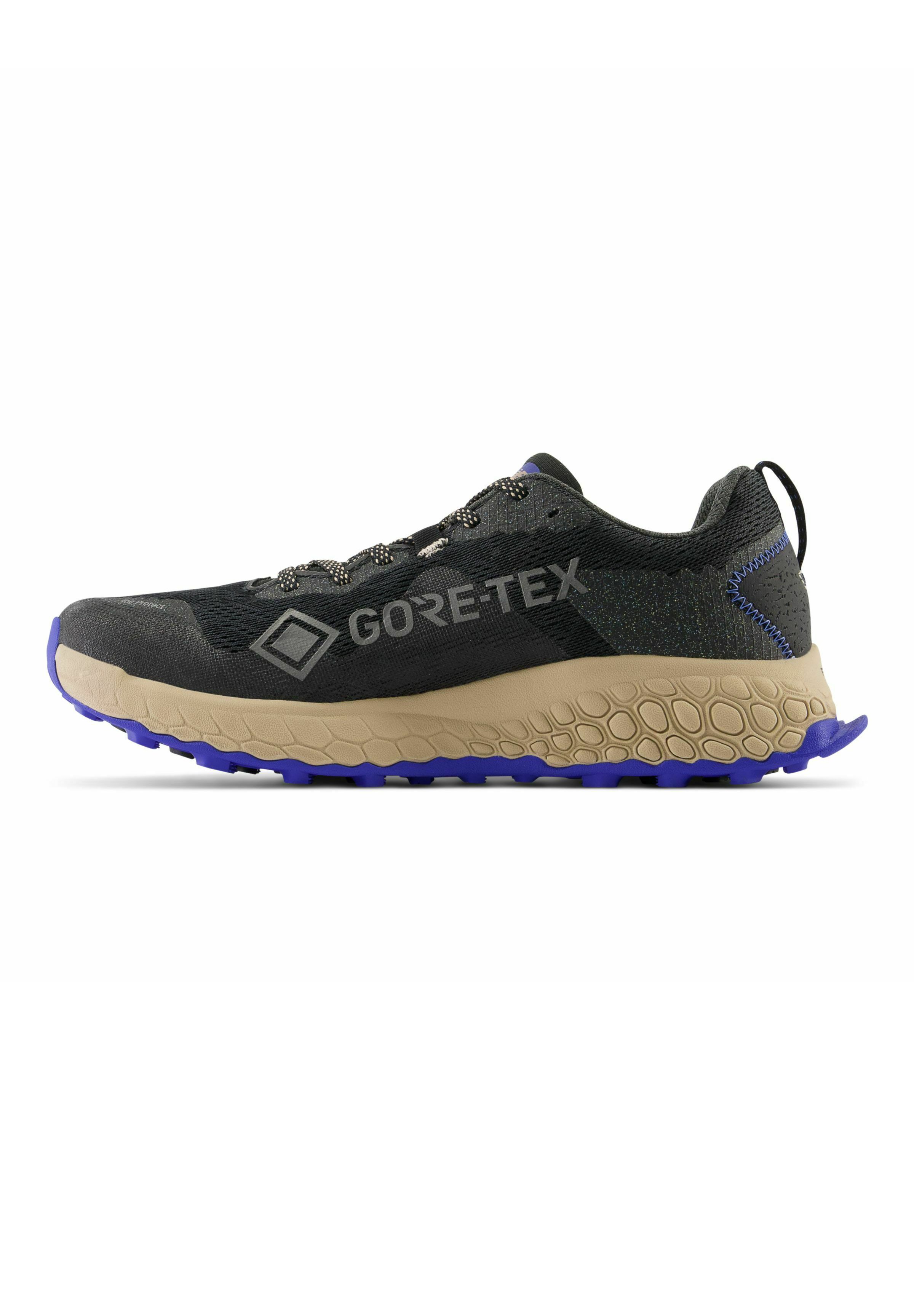 NB FRESH FOAM X HIERRO V7 GTX - Trail running shoes - black marine blue/black