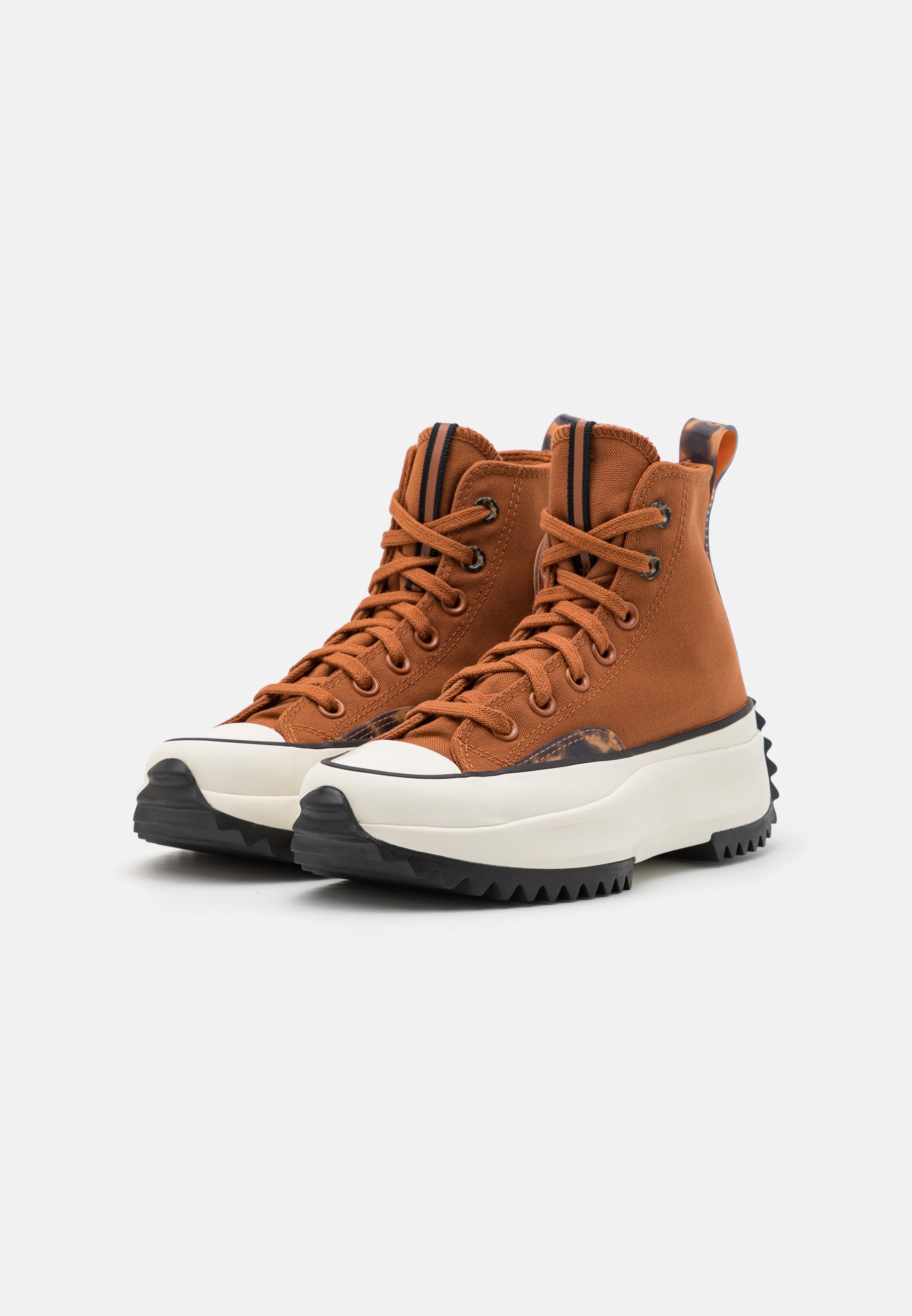 Converse RUN STAR HIKE - High-top trainers - tawny owl/black/egret/copper
