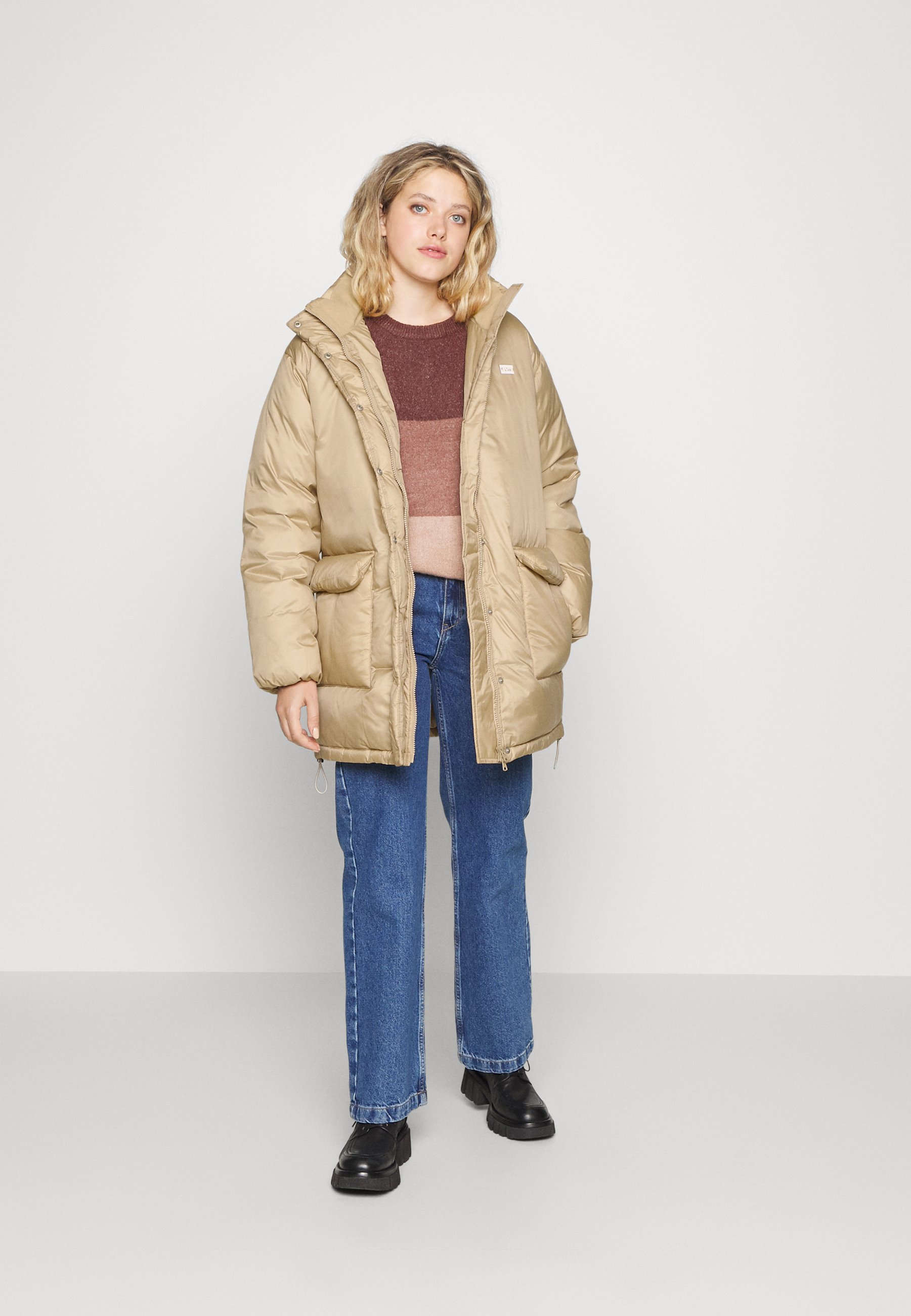 Levi's® LUNA CORE PUFFER - Winter jacket - granola/beige