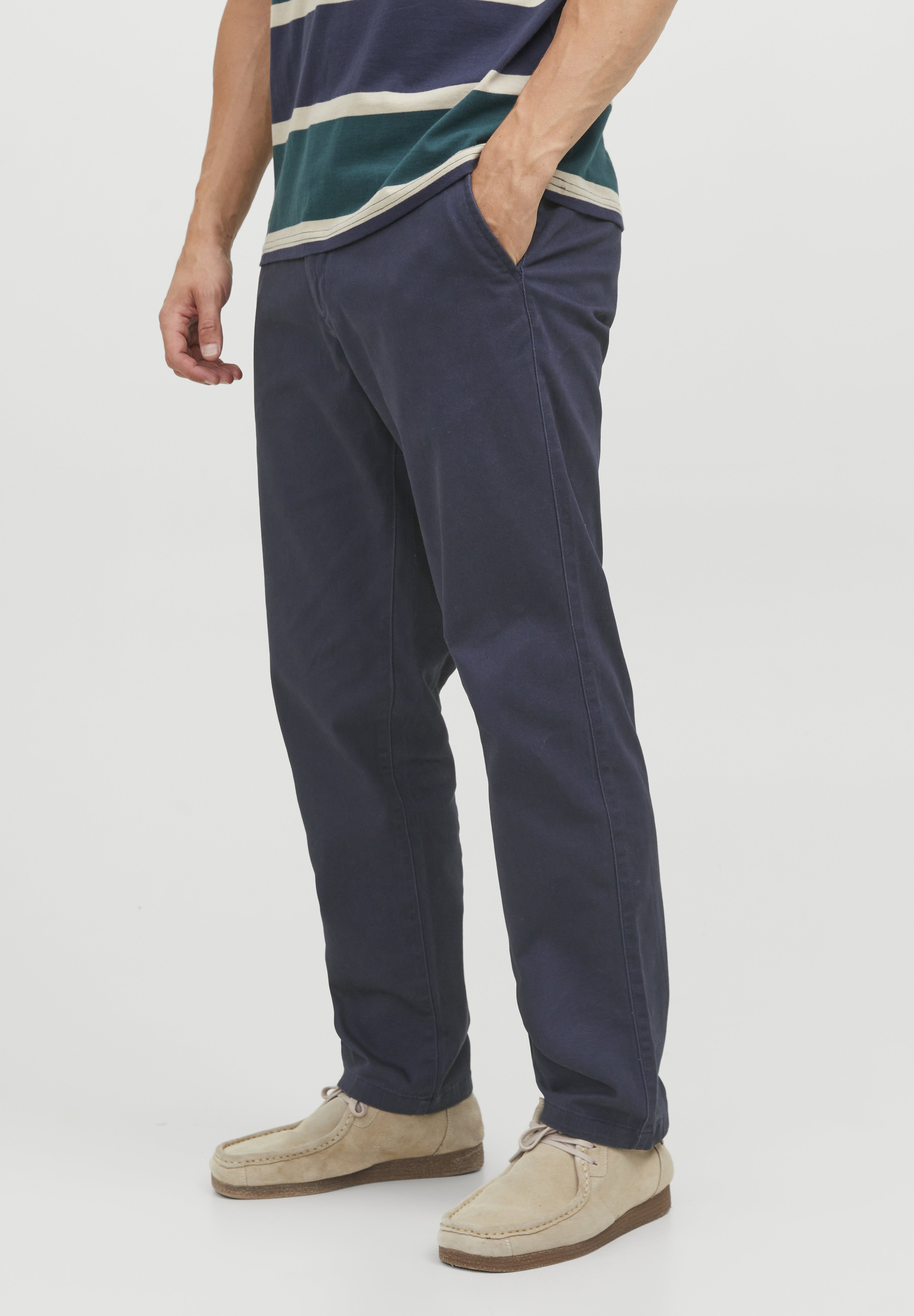 Jack &Jones KANE DAVE AKM - Chinos - navy blazer/dark blue