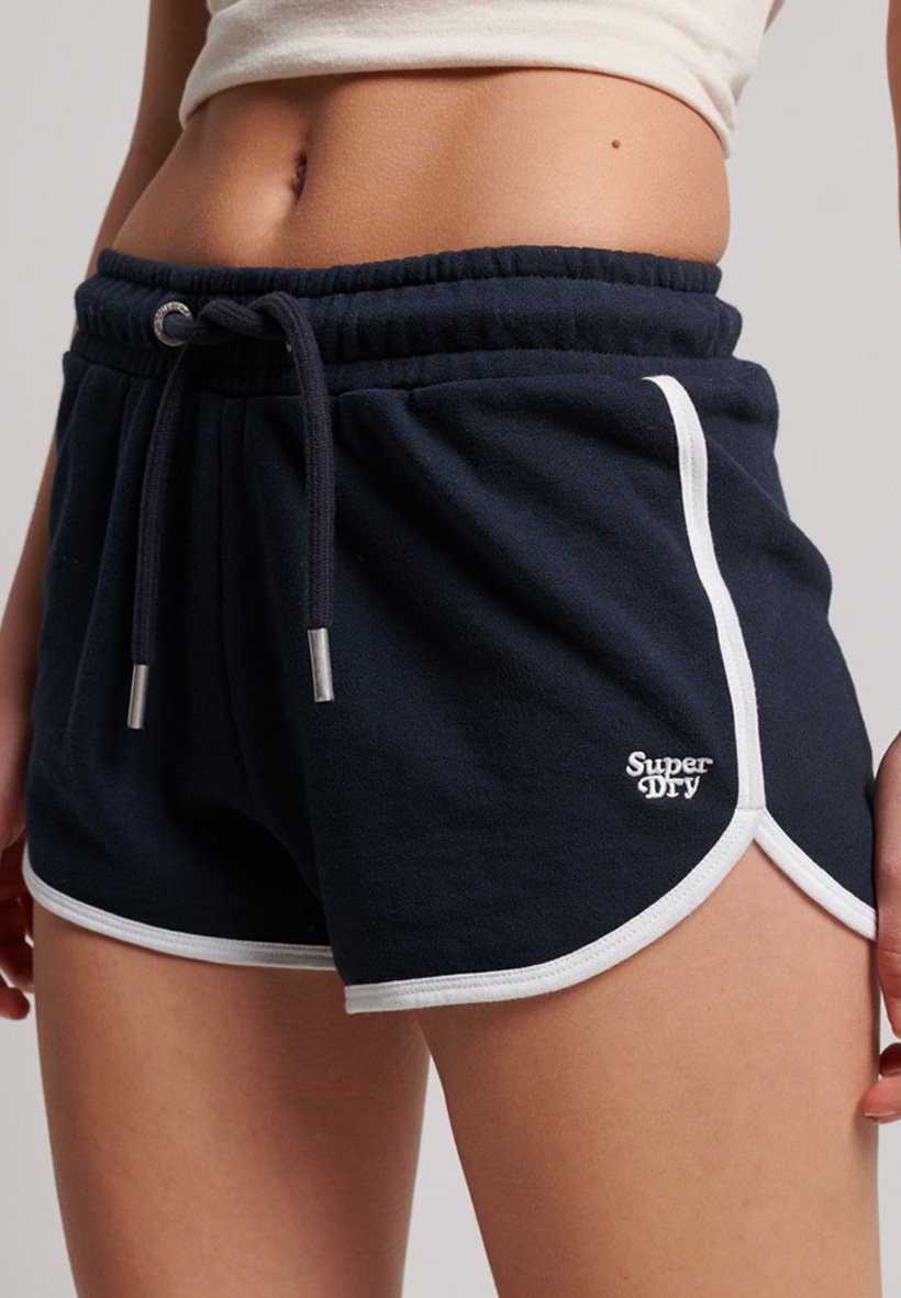 Superdry VINTAGE RACER  - Shorts - eclipse navy optic white/blue