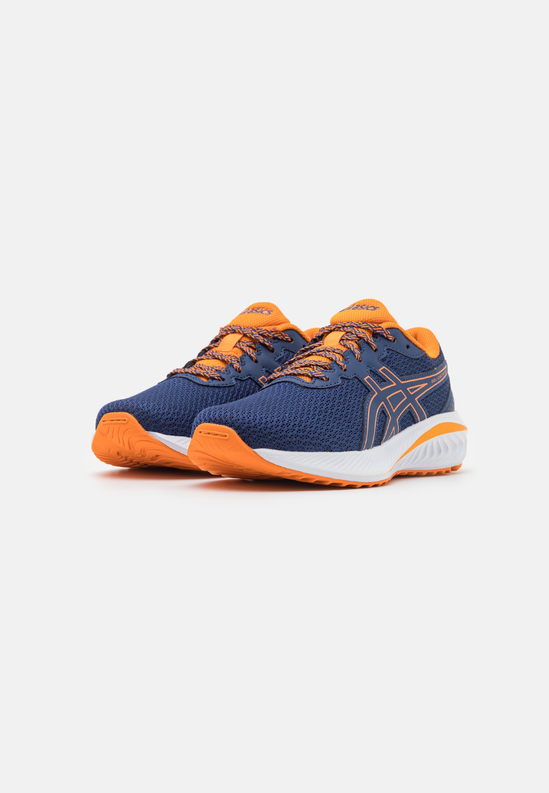 ASICS GEL EXCITE UNISEX - Neutral running shoes - deep ocean/bright orange/blue