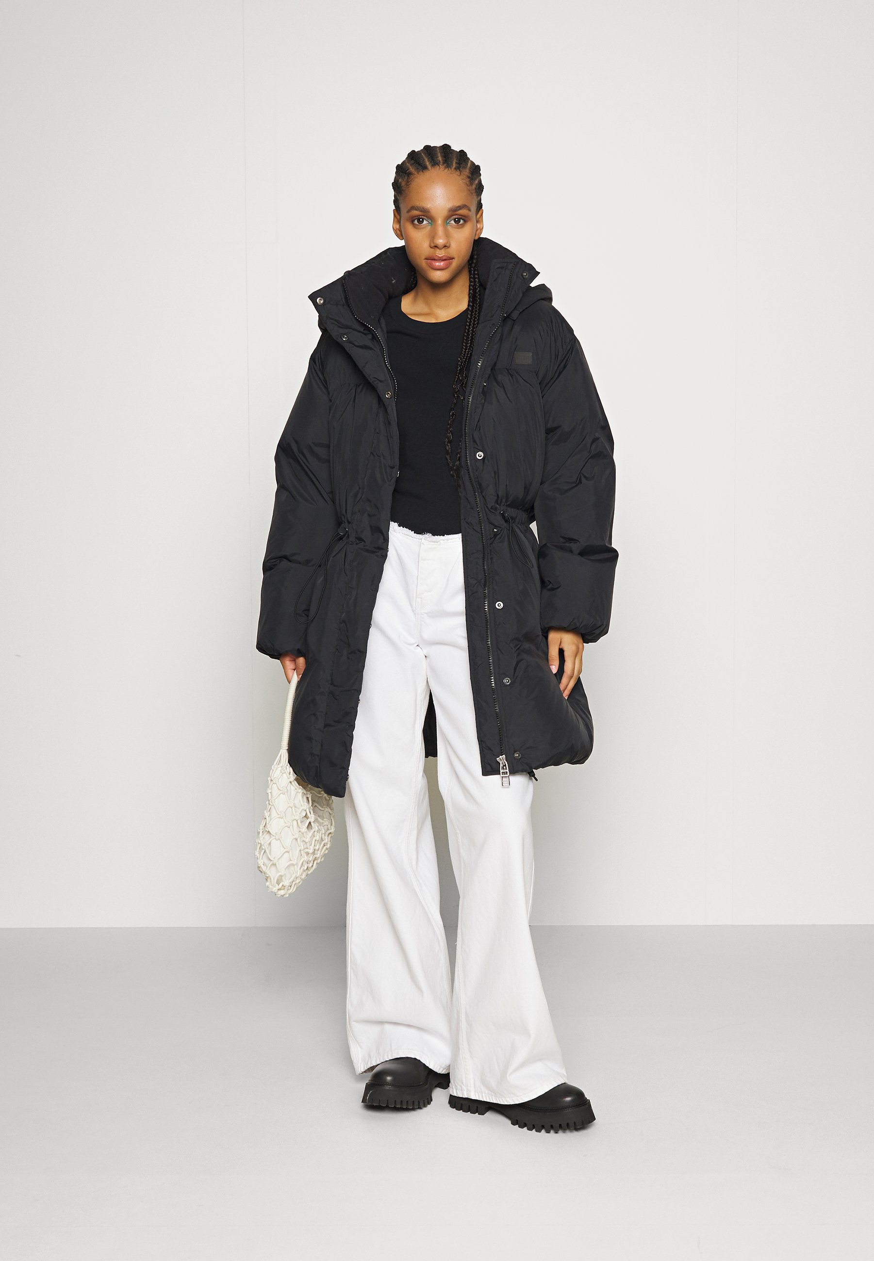 Levi's® BUBBLE PUFFER - Down coat - caviar/black