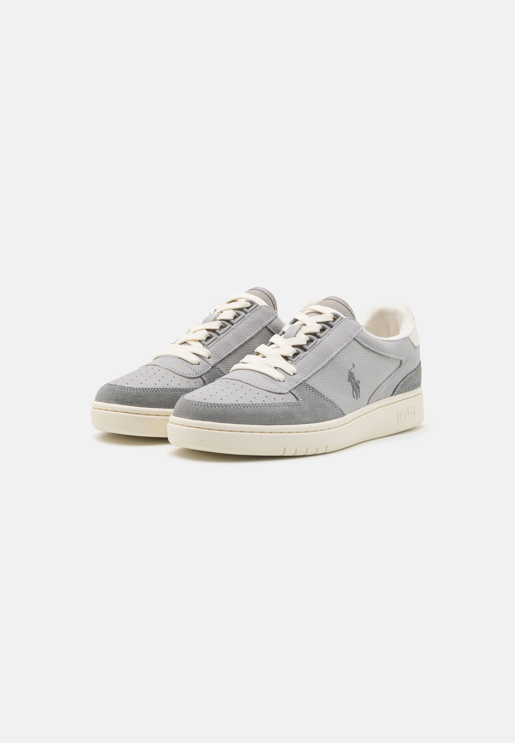 Polo Ralph Lauren TOP LACE UNISEX - Trainers - tonal grey/grey