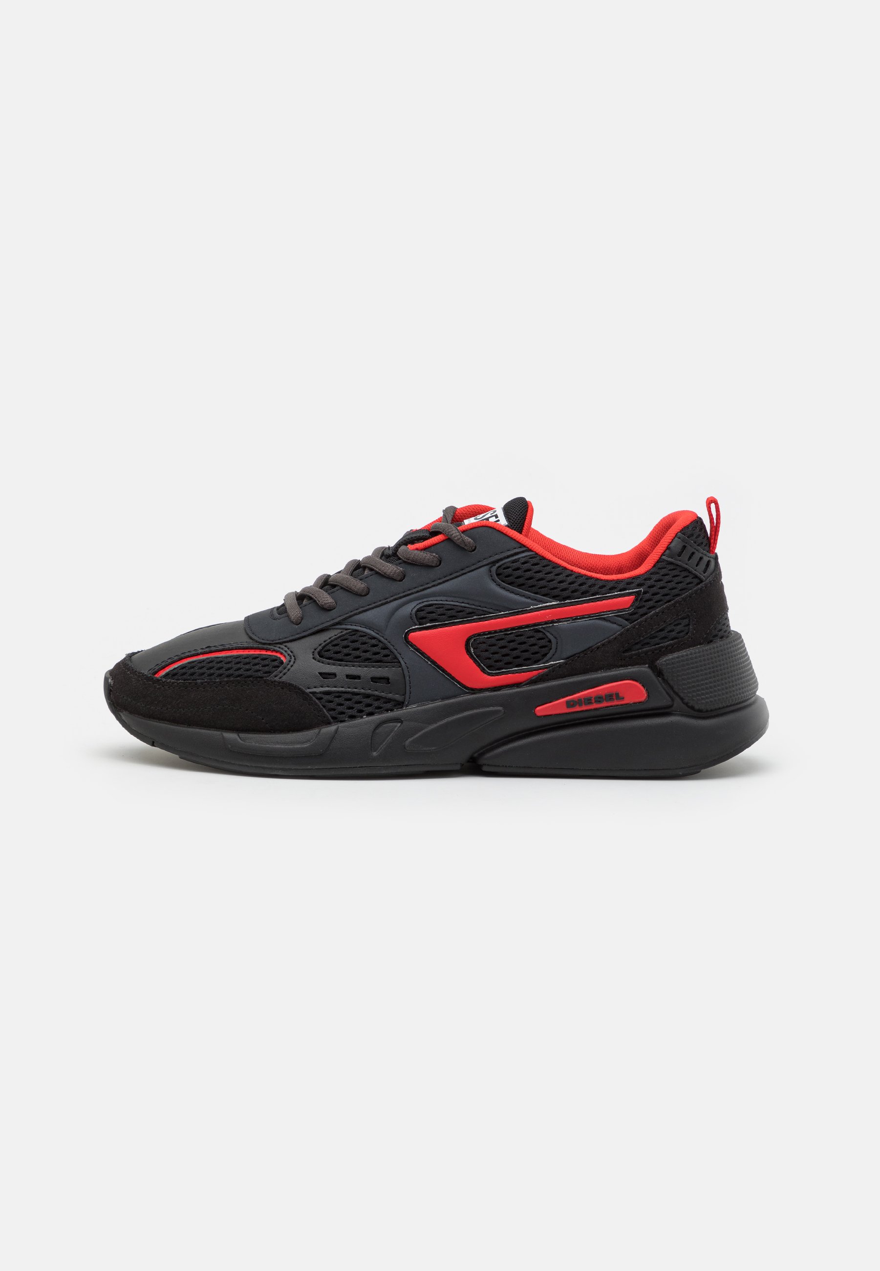 Diesel SERENDIPITY SPORT - Trainers - black/red/black