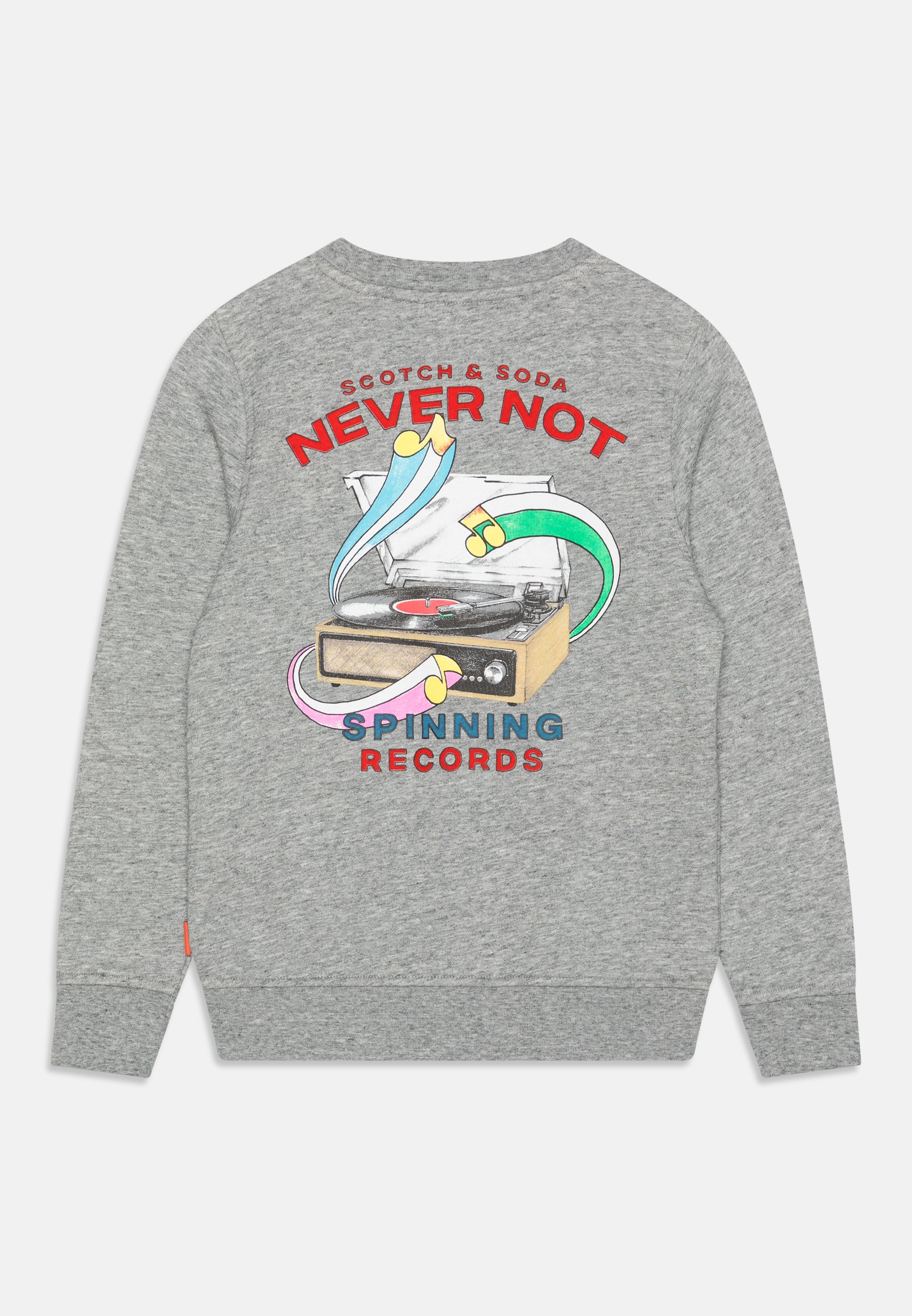 Scotch & Soda REGULAR FIT ARTWORK   - Sweatshirt - grey/grey