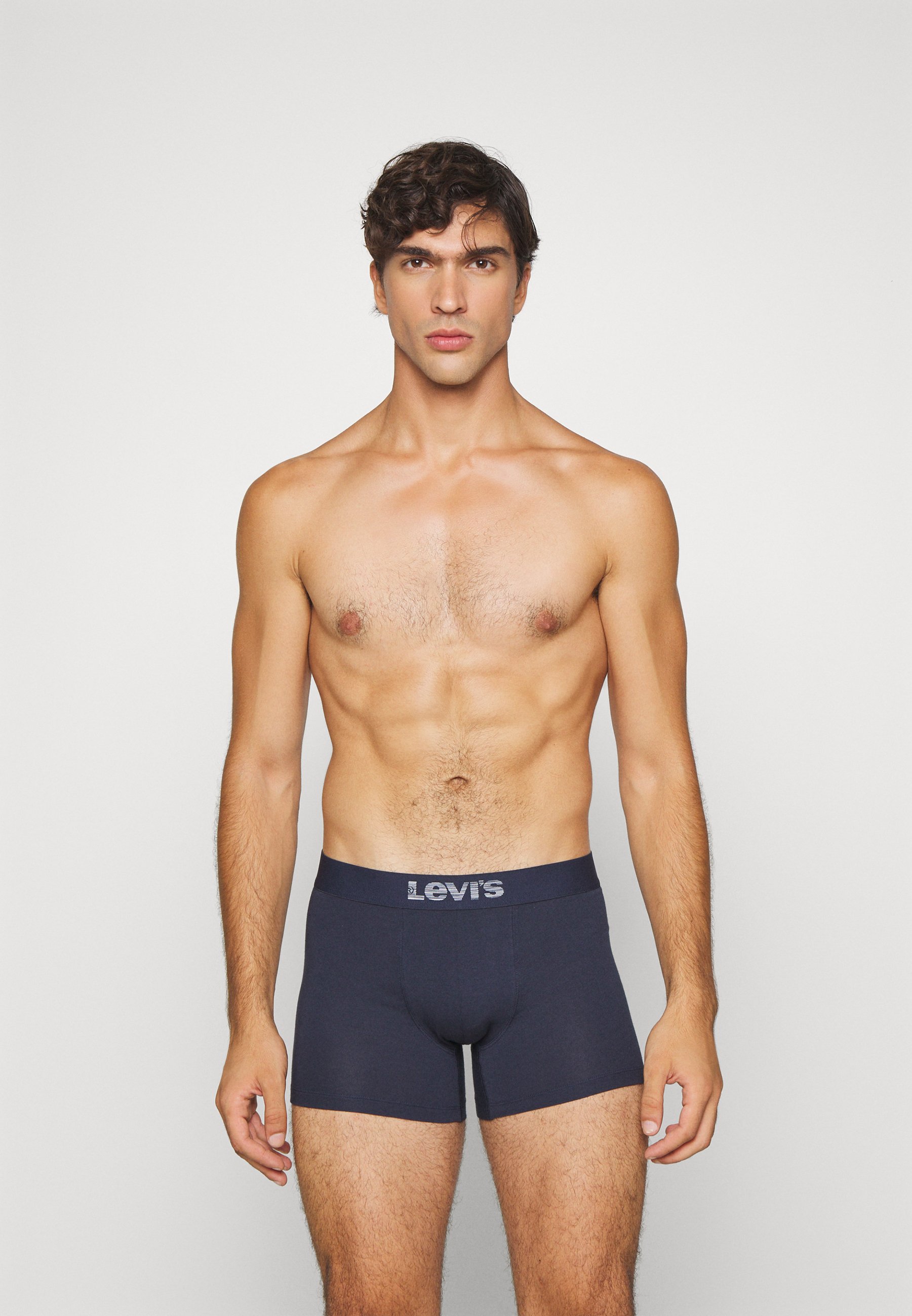 Levi's® LEVIS MEN GIFTBOX DENIM STRIPE BOXER BRIEF 3 PACK - Pants - blue combo/blue