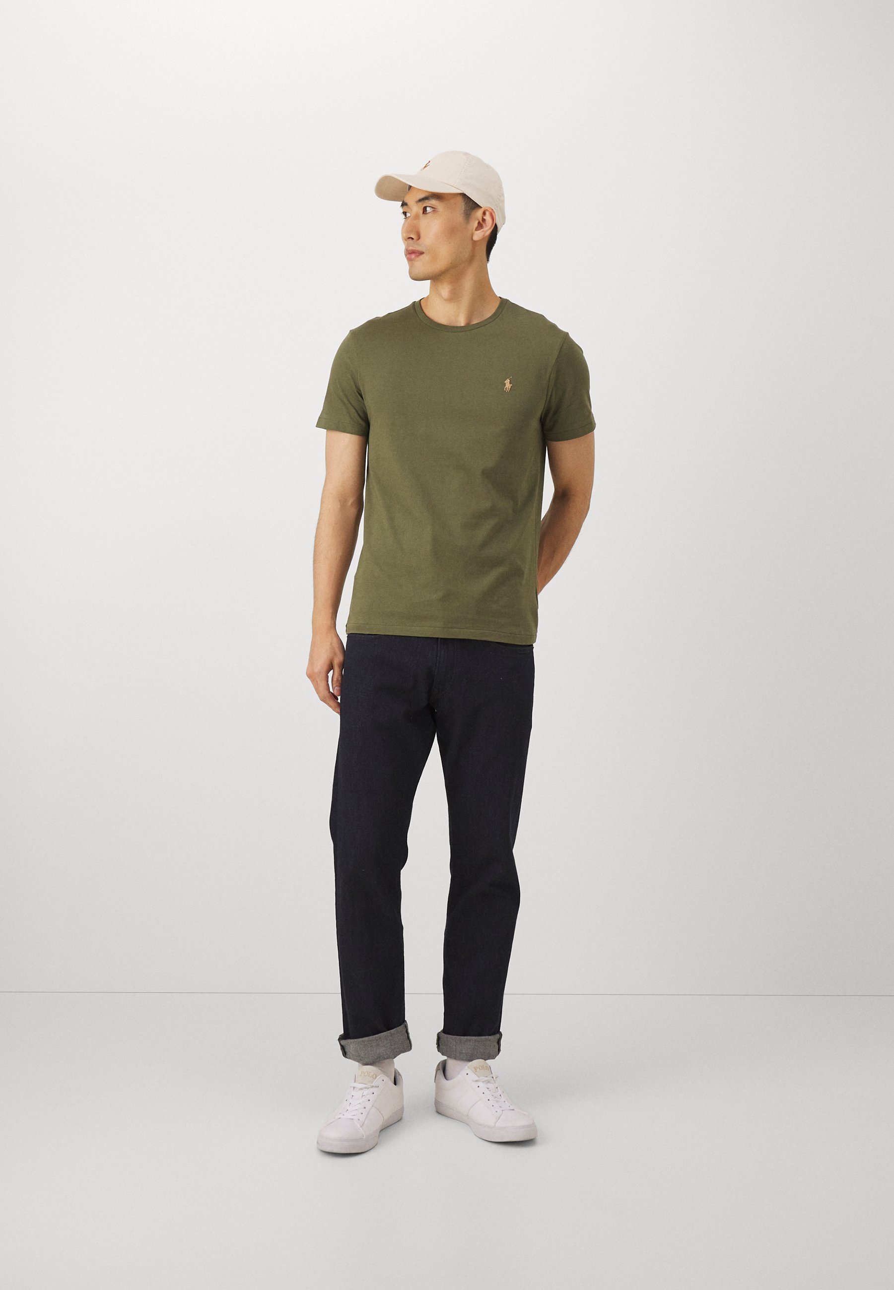 Polo Ralph Lauren SHORT SLEEVE - Basic T-shirt - dark sage/olive