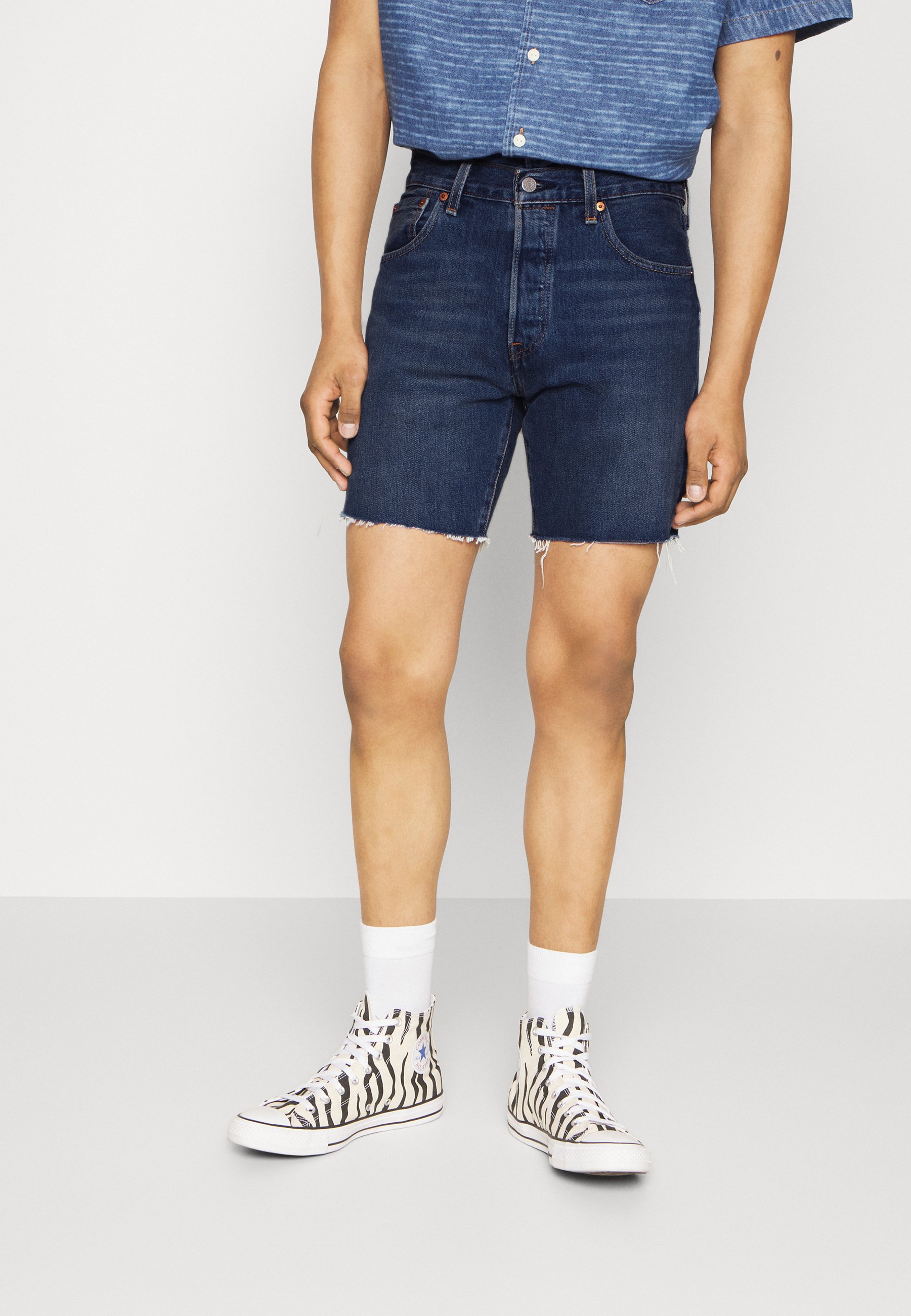 Levi's® 501® '93 SHORTS - Denim shorts - summit/dark-blue denim