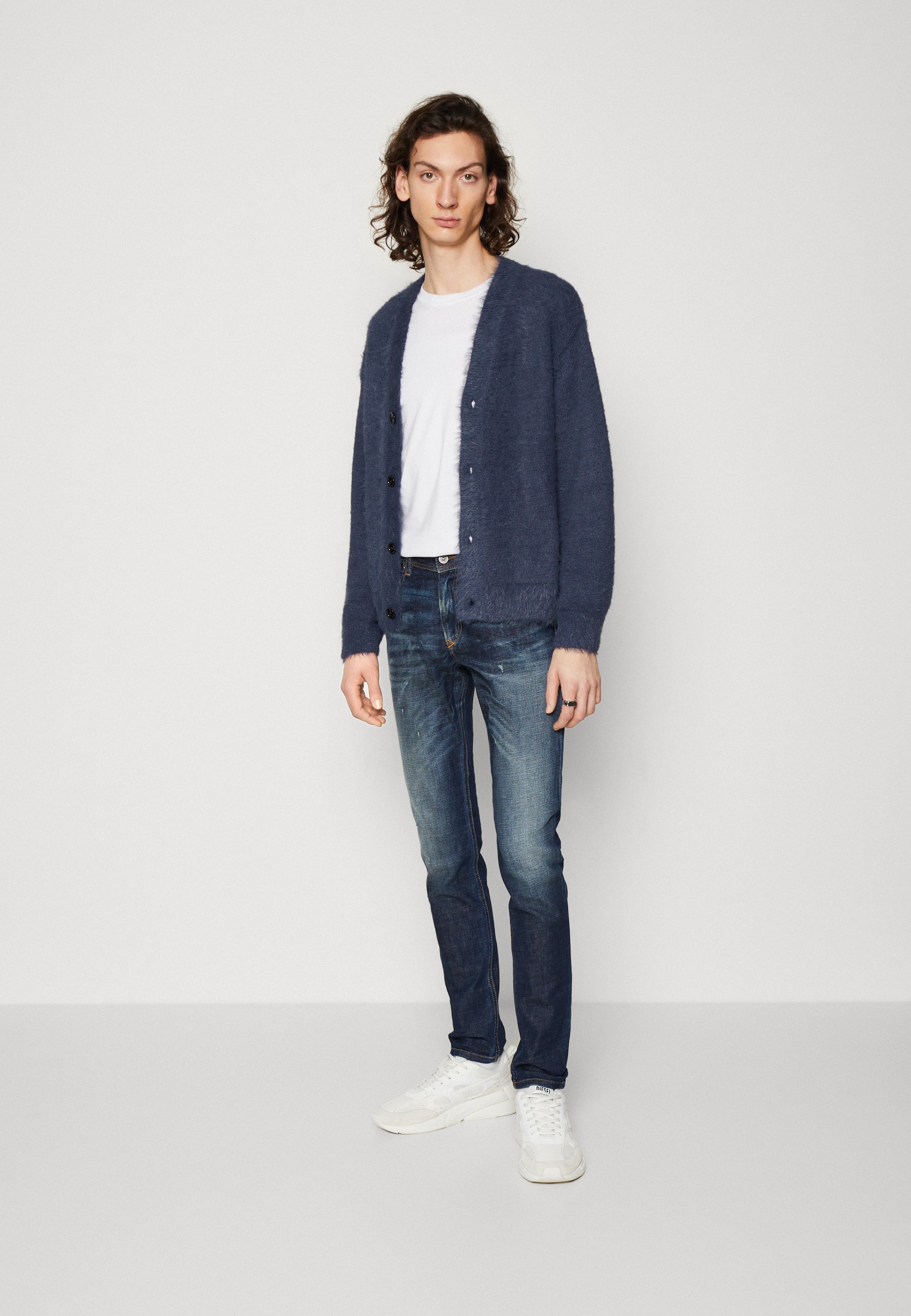 Diesel SLEENKER - Jeans Skinny Fit - 087at/dark-blue denim
