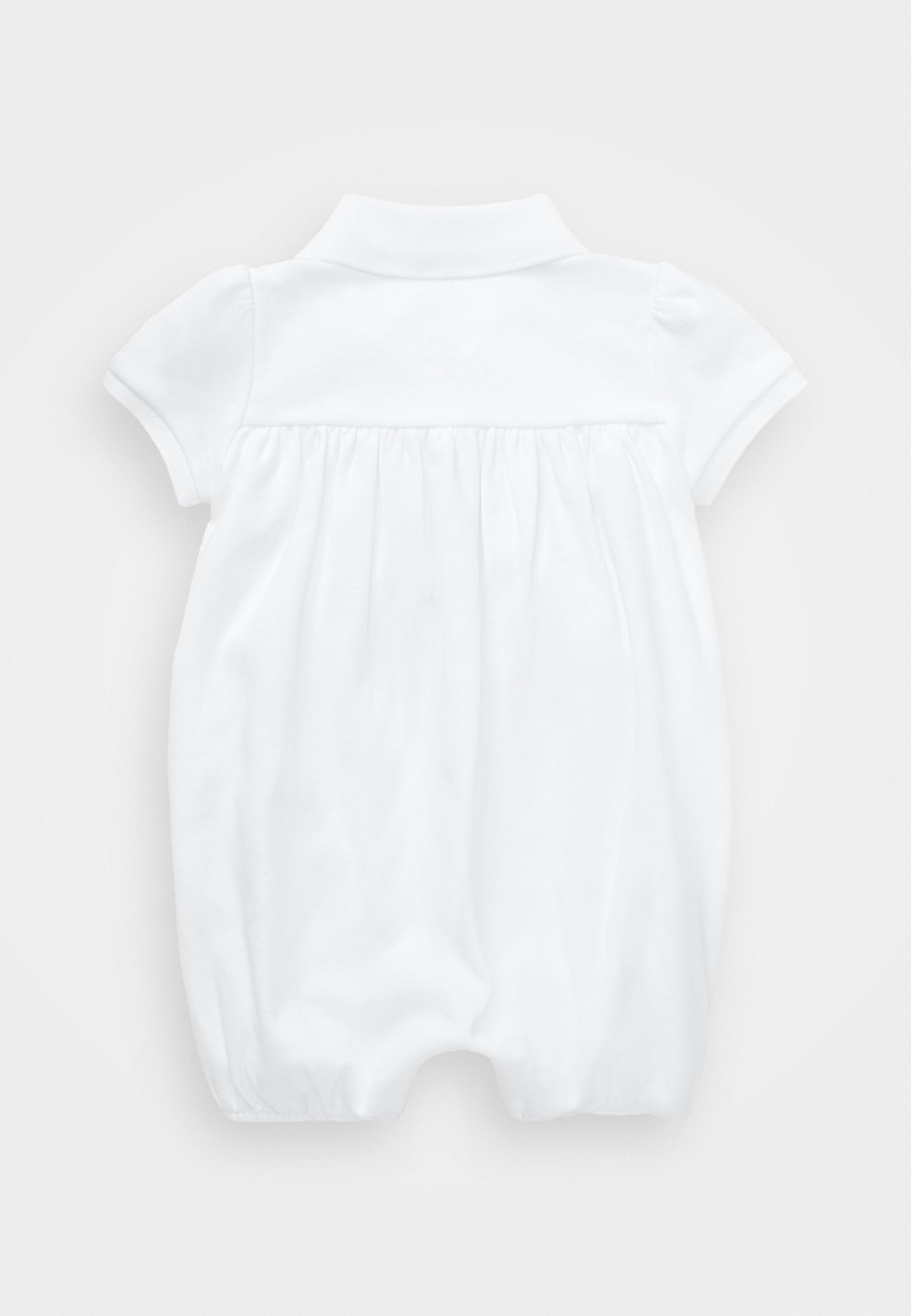 Polo Ralph Lauren BUBBLE ONE PIECE SHORTALL - Jumpsuit - white