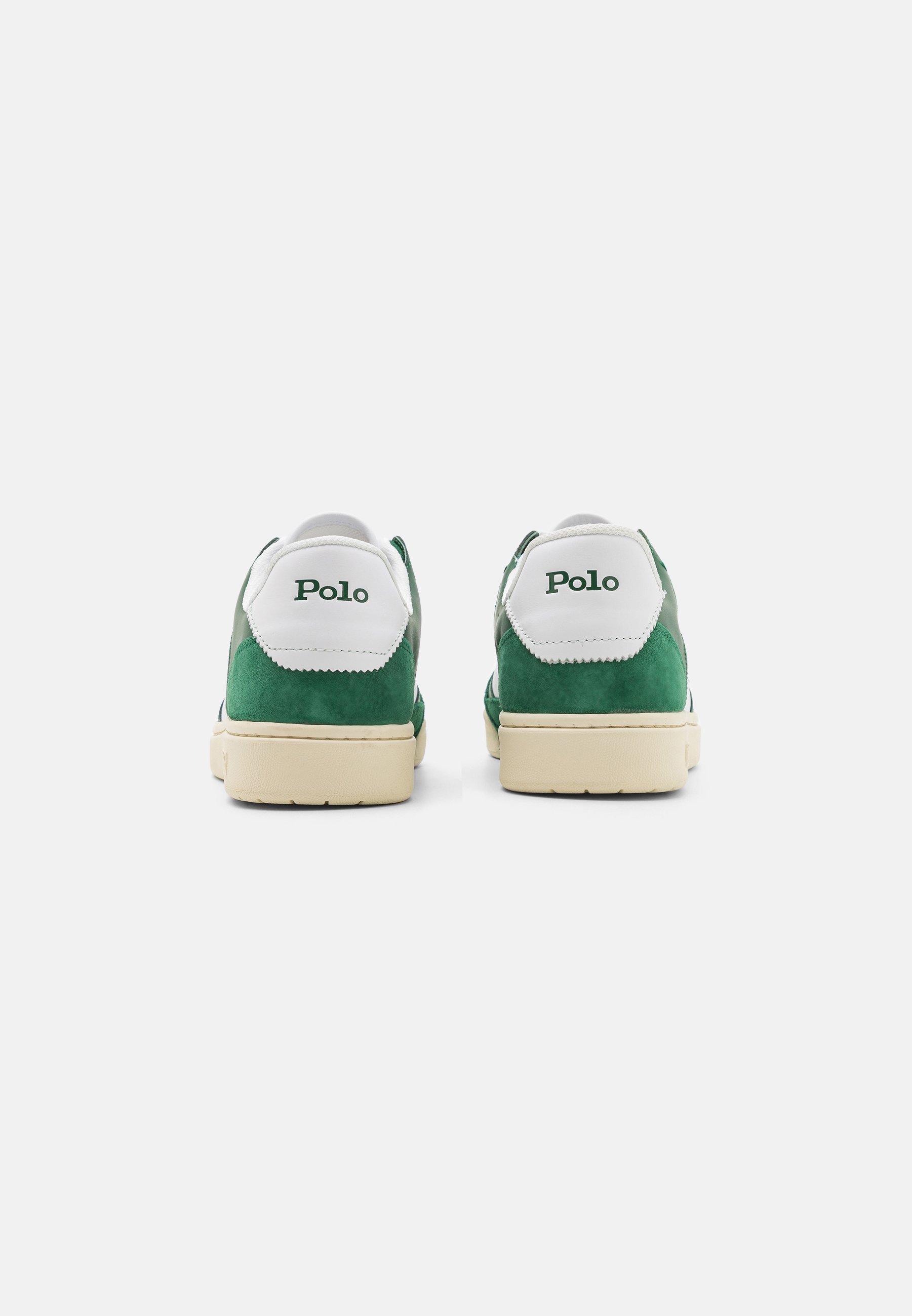 Polo Ralph Lauren LACE UNISEX - Trainers - forest/white/white