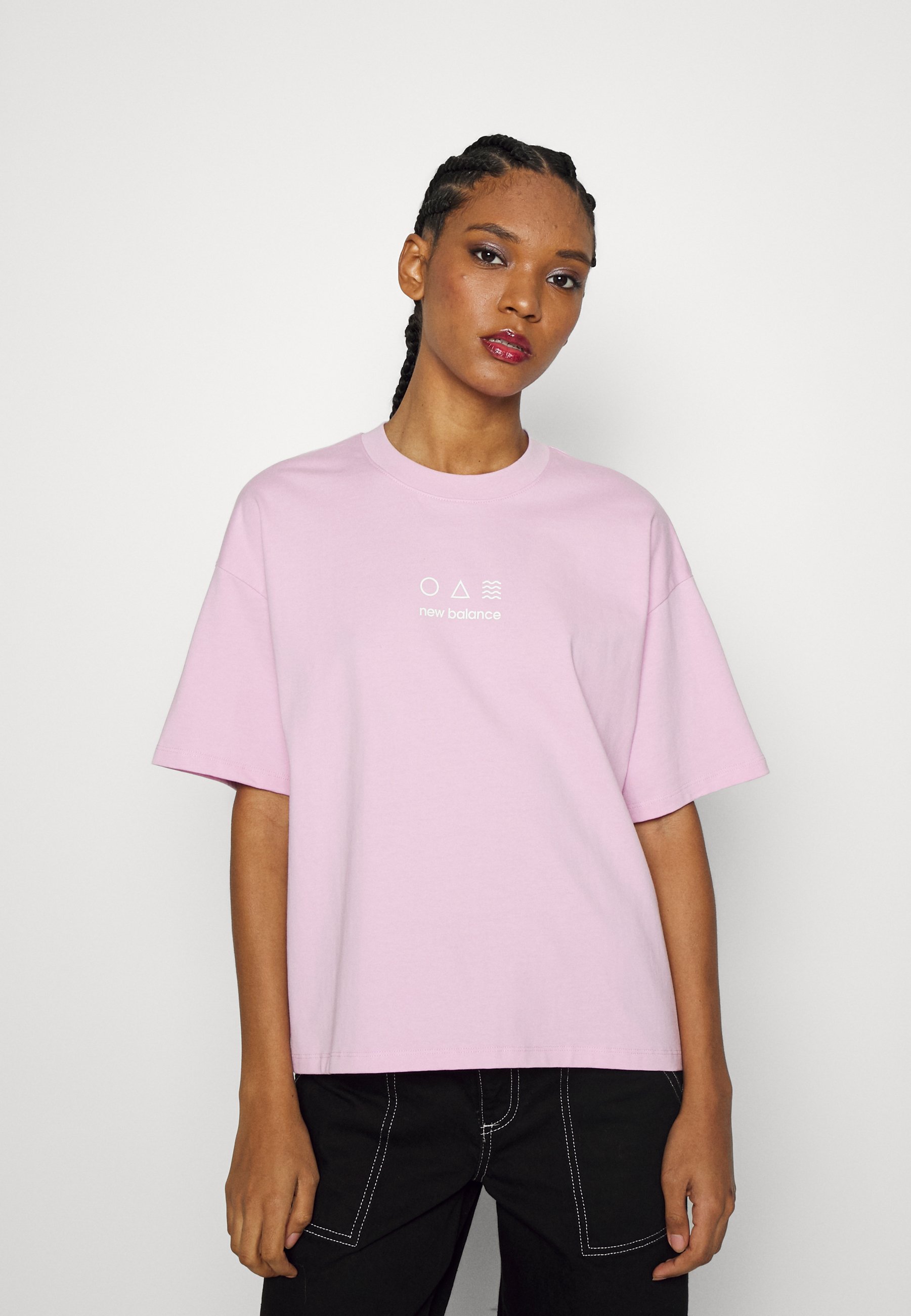 NB SHORT SLEEVE - Print T-shirt - pink