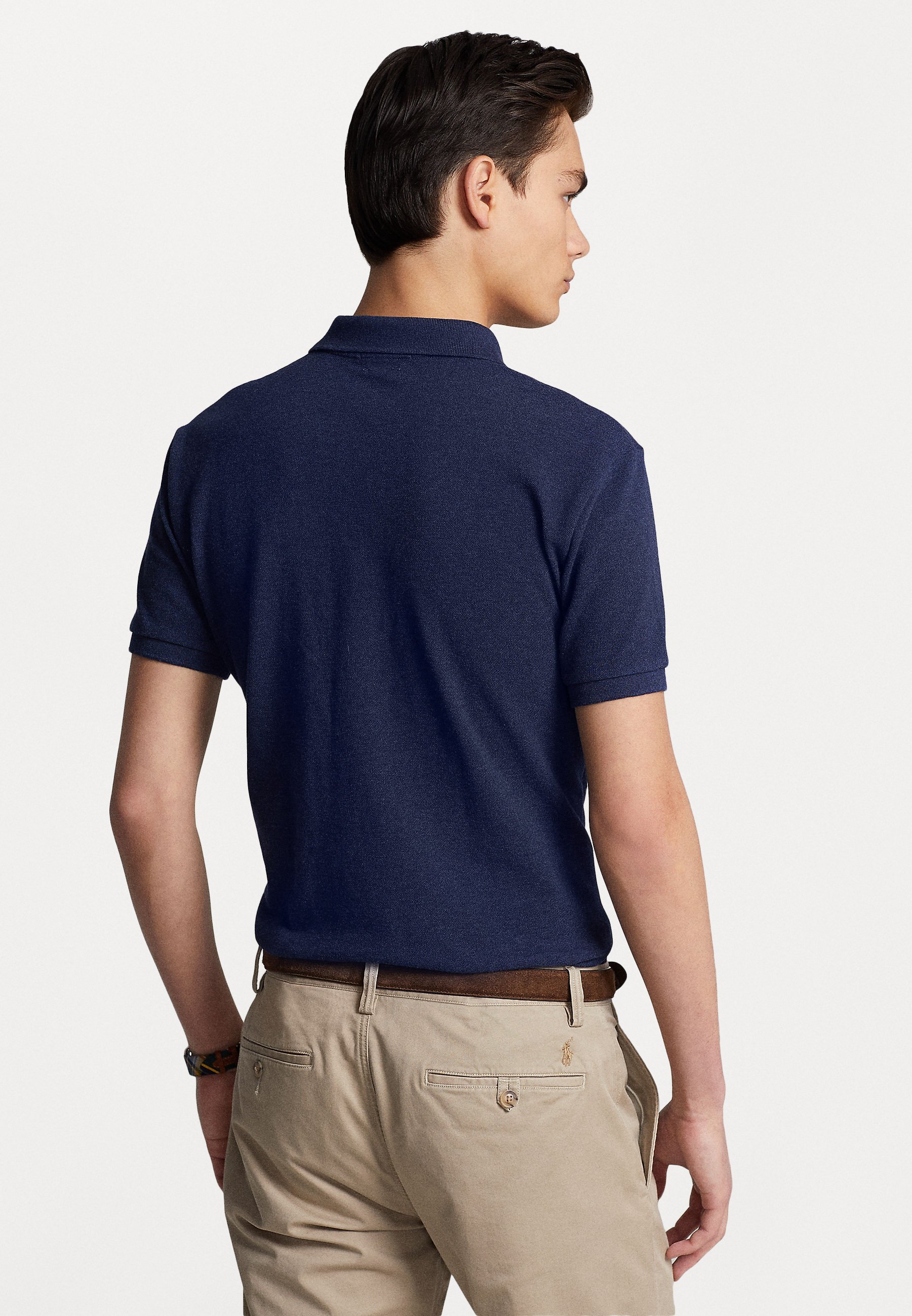 Polo Ralph Lauren SHORT SLEEVE - Polo shirt - spring navy heather/dark blue