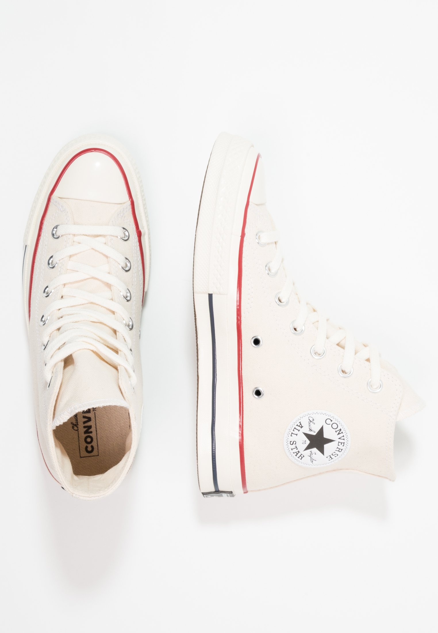 Converse CHUCK TAYLOR ALL STAR 70 HI - High-top trainers - parchment/white