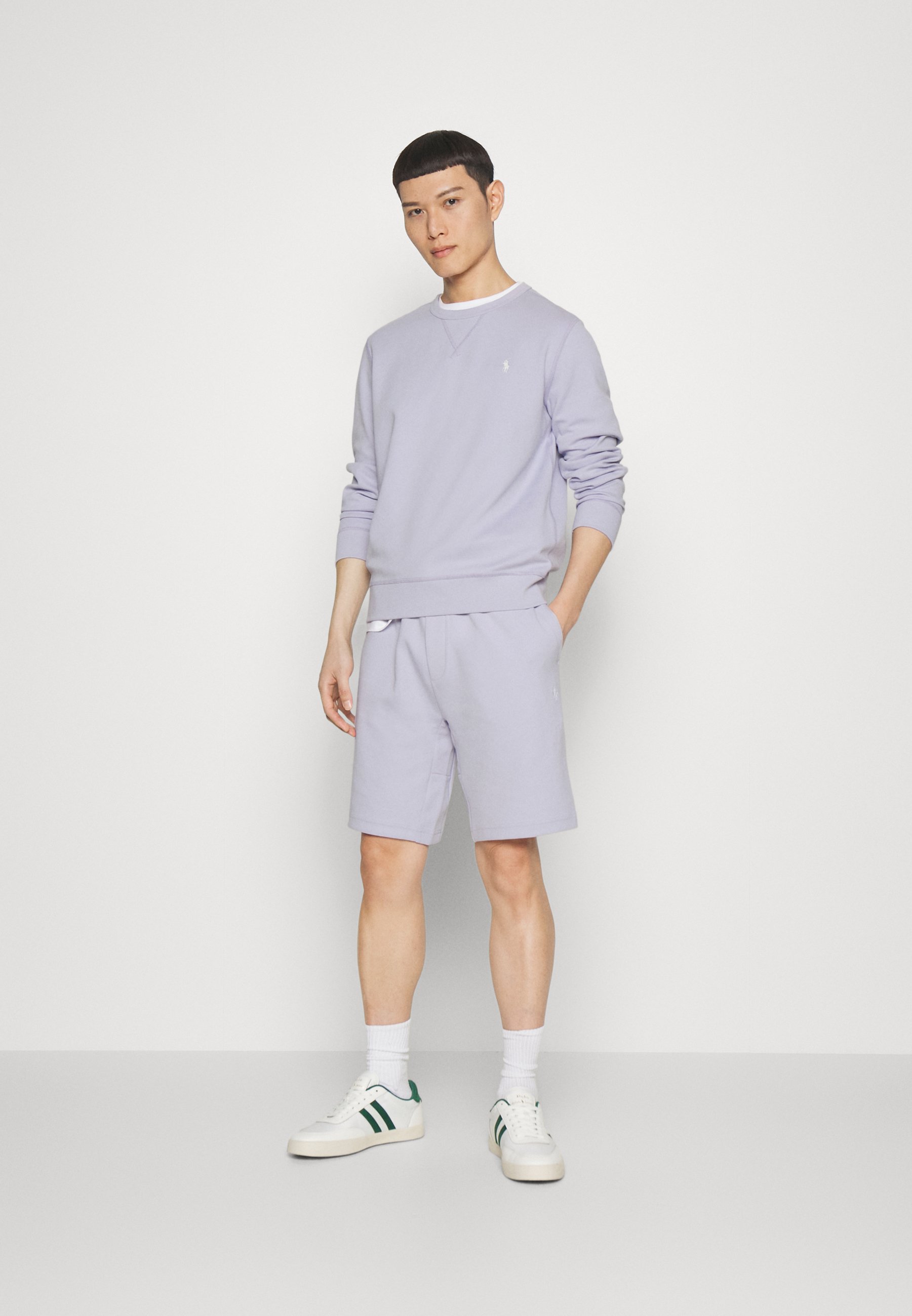 Polo Ralph Lauren LONG SLEEVE - Sweatshirt - flower purple/lilac