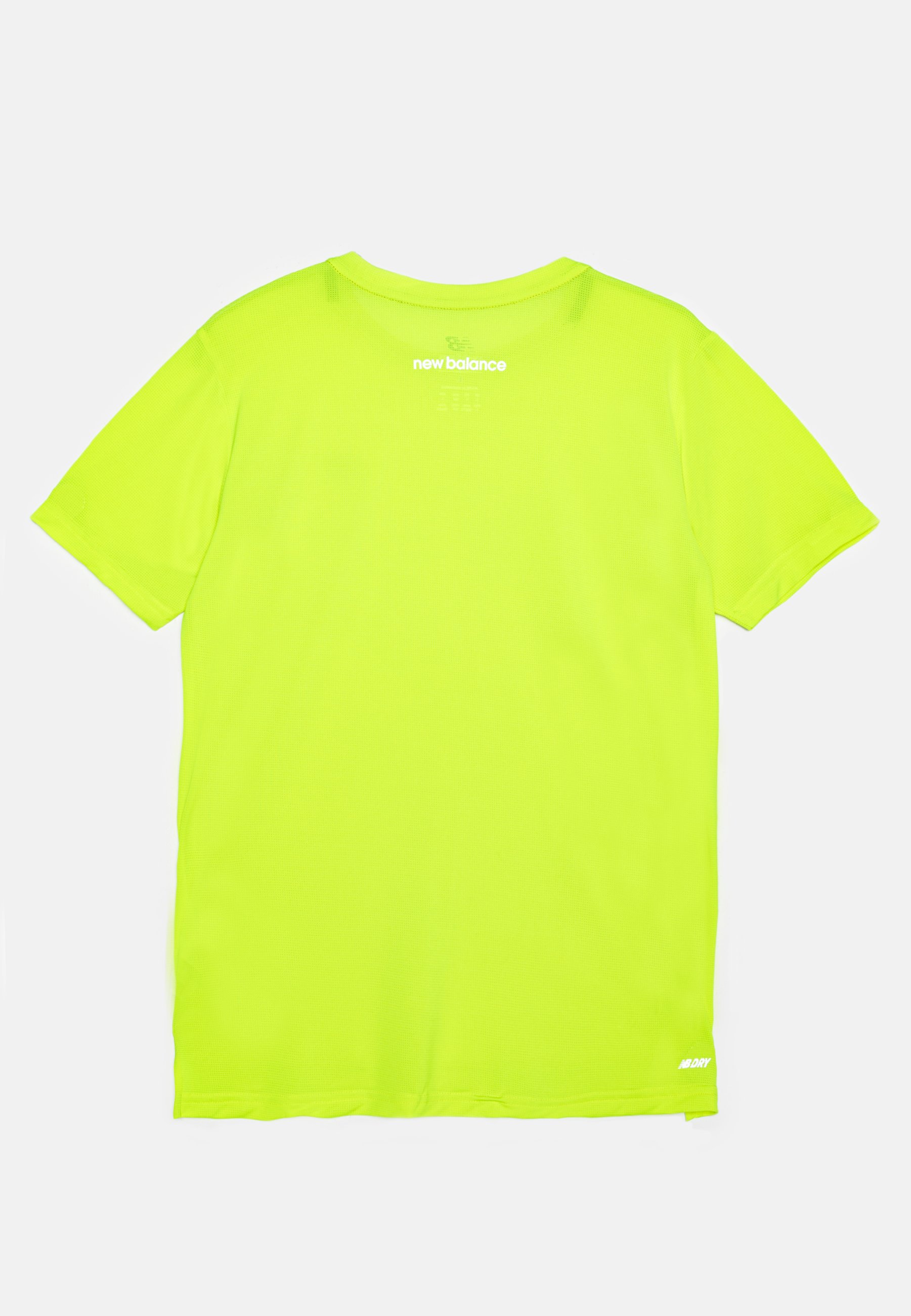 NB ACCELERATE SLEEVE UNISEX - Sports T-shirt - thirty watt/neon yellow
