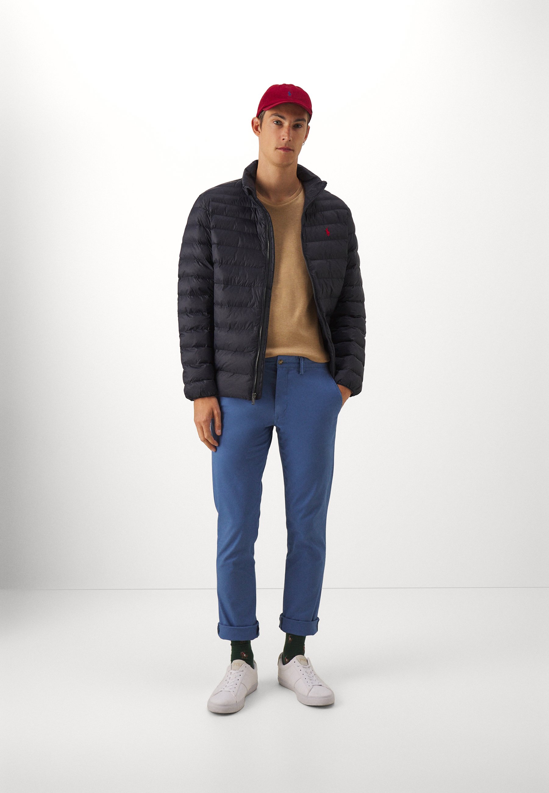 Polo Ralph Lauren STRETCH SLIM FIT TROUSER - Chinos - nimes blue/blue