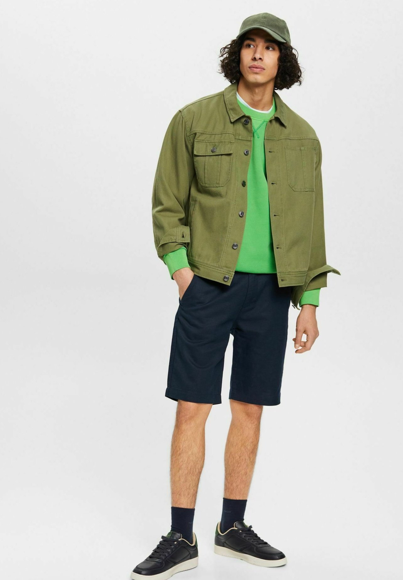 Esprit IM STIL - Shorts - navy/dark blue