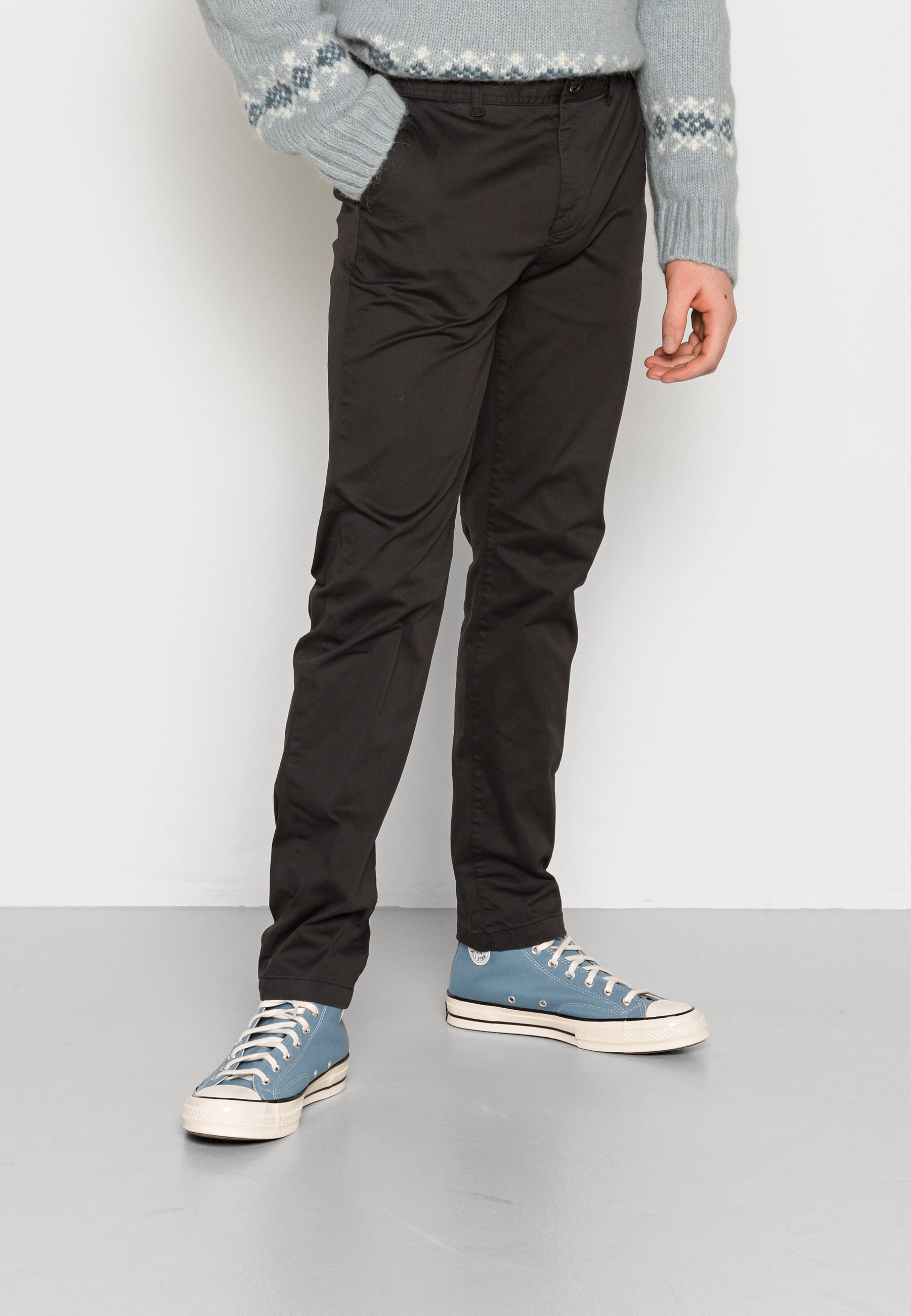 Scotch & Soda STUART CLASSIC REGULAR FIT - Chinos - anthracite/grey