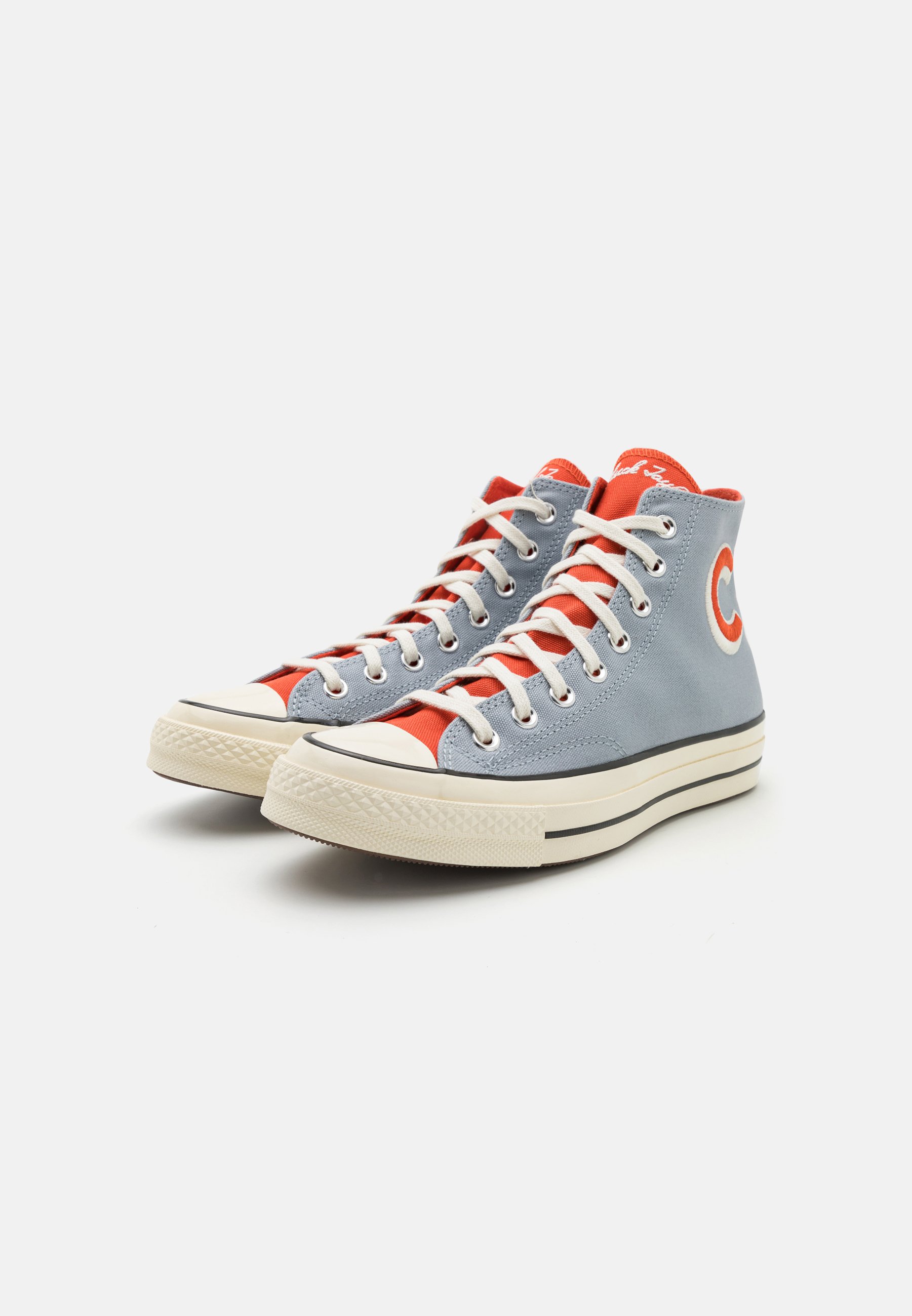 Converse CHUCK 70 LETTERMAN UNISEX - High-top trainers - heirloom silver/nomadic rust/light blue