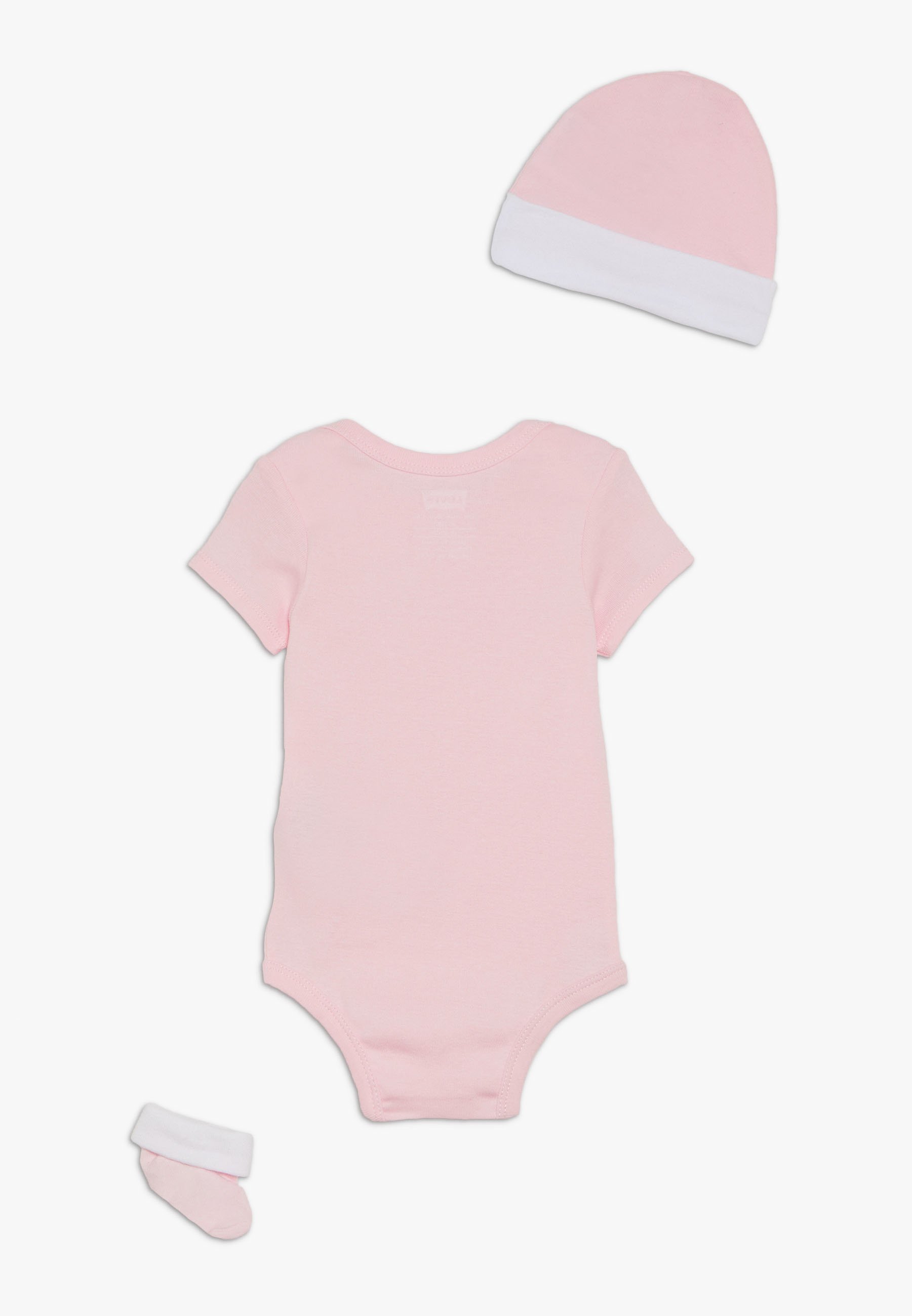 Levi's® CLASSIC BATWING INFANT BOOTIE BOXED SET - Beanie - fairy tale/light pink