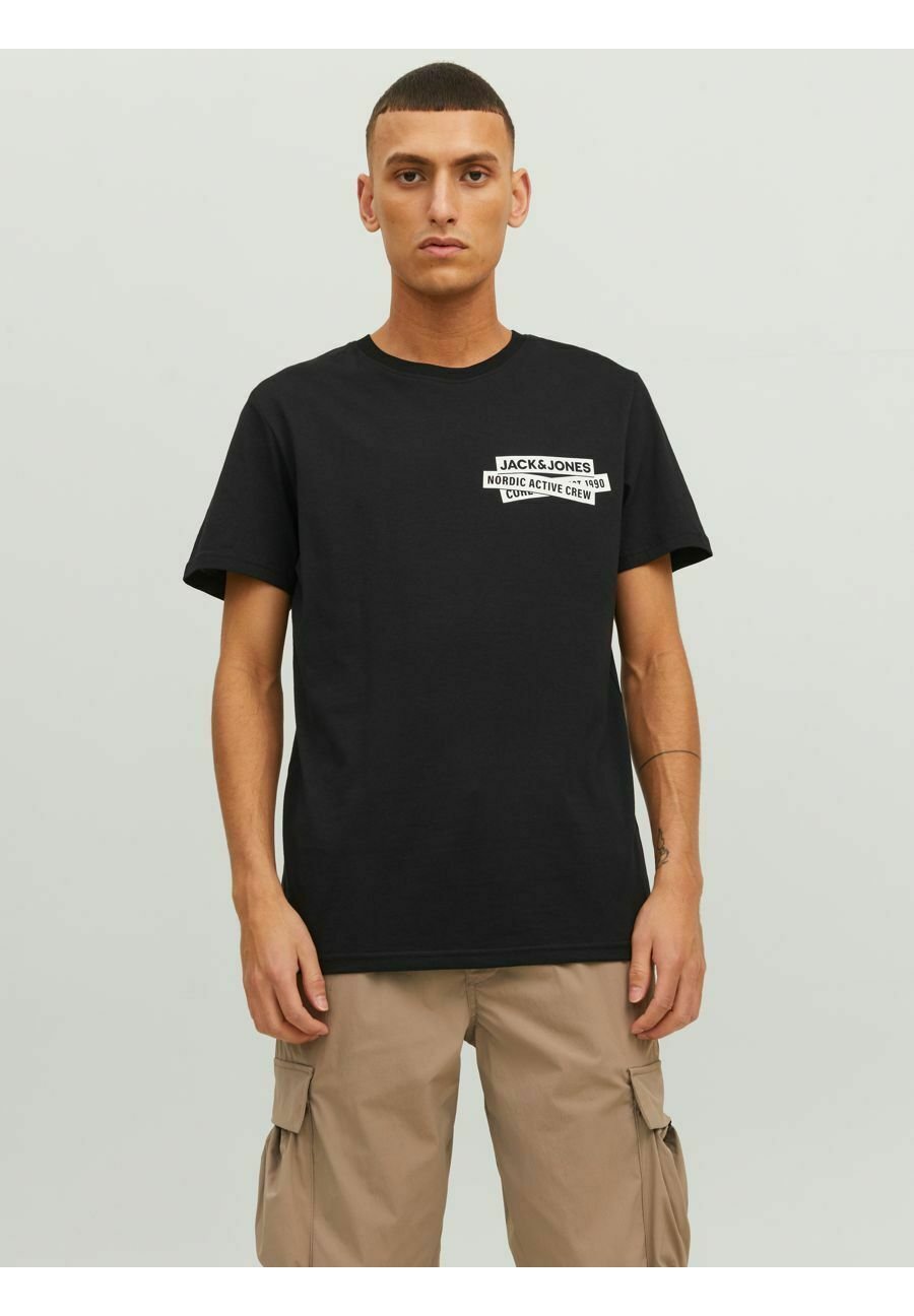 Jack &Jones LOGO - Print T-shirt - black