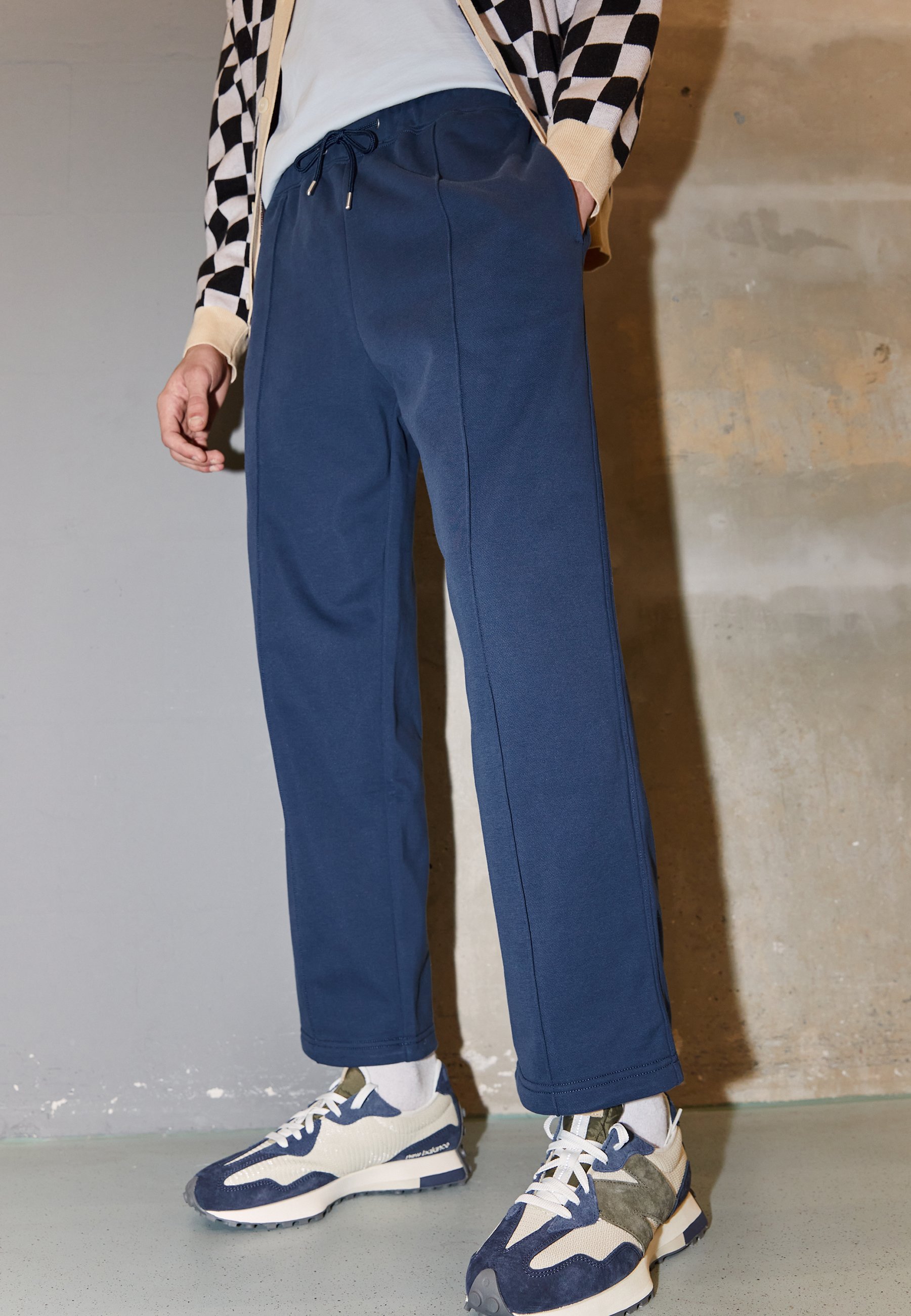 Converse ELEVATED PANELED PANT - Tracksuit bottoms - navy/dark blue
