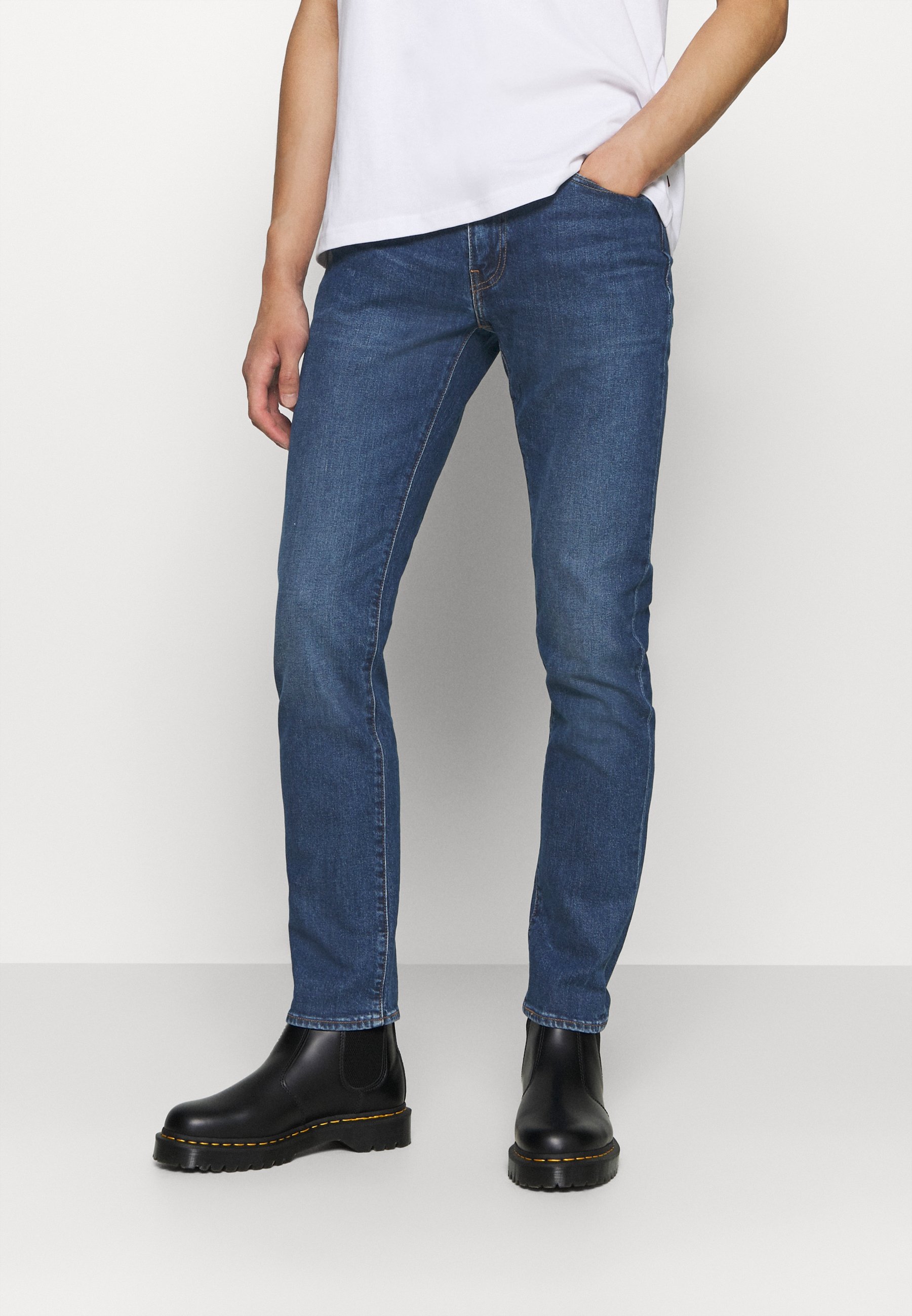 Levi's® 511™ SLIM - Slim fit jeans - dark blue denim/dark-blue denim