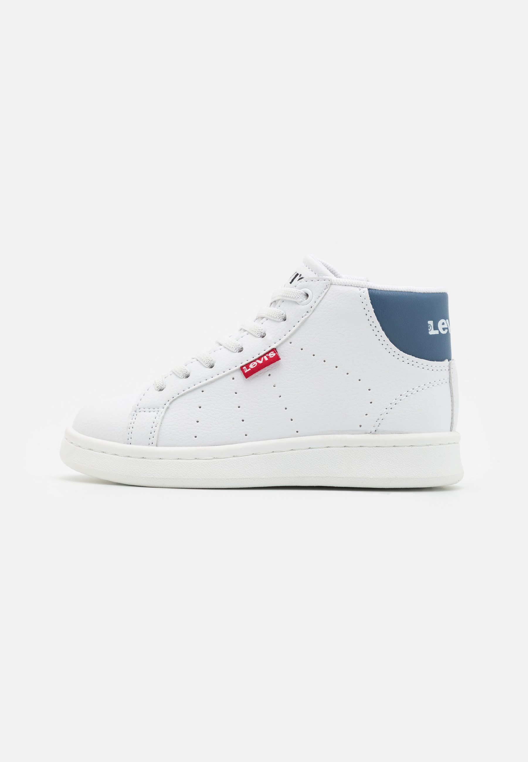 Levi's® AVENUE UNISEX  - High-top trainers - white/dark blue/white
