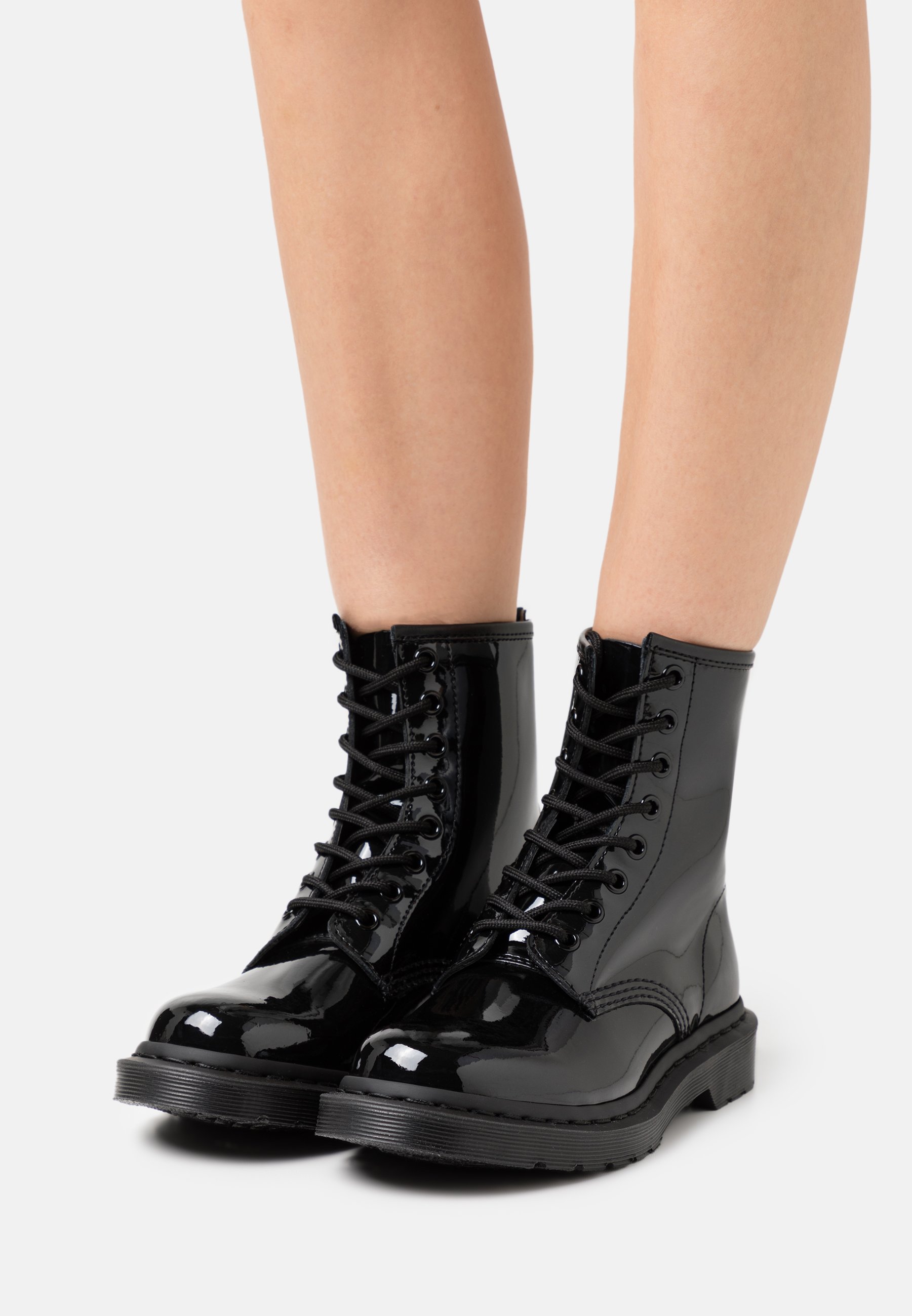 Dr. Martens 1460 MONO - Lace-up ankle boots - black/black