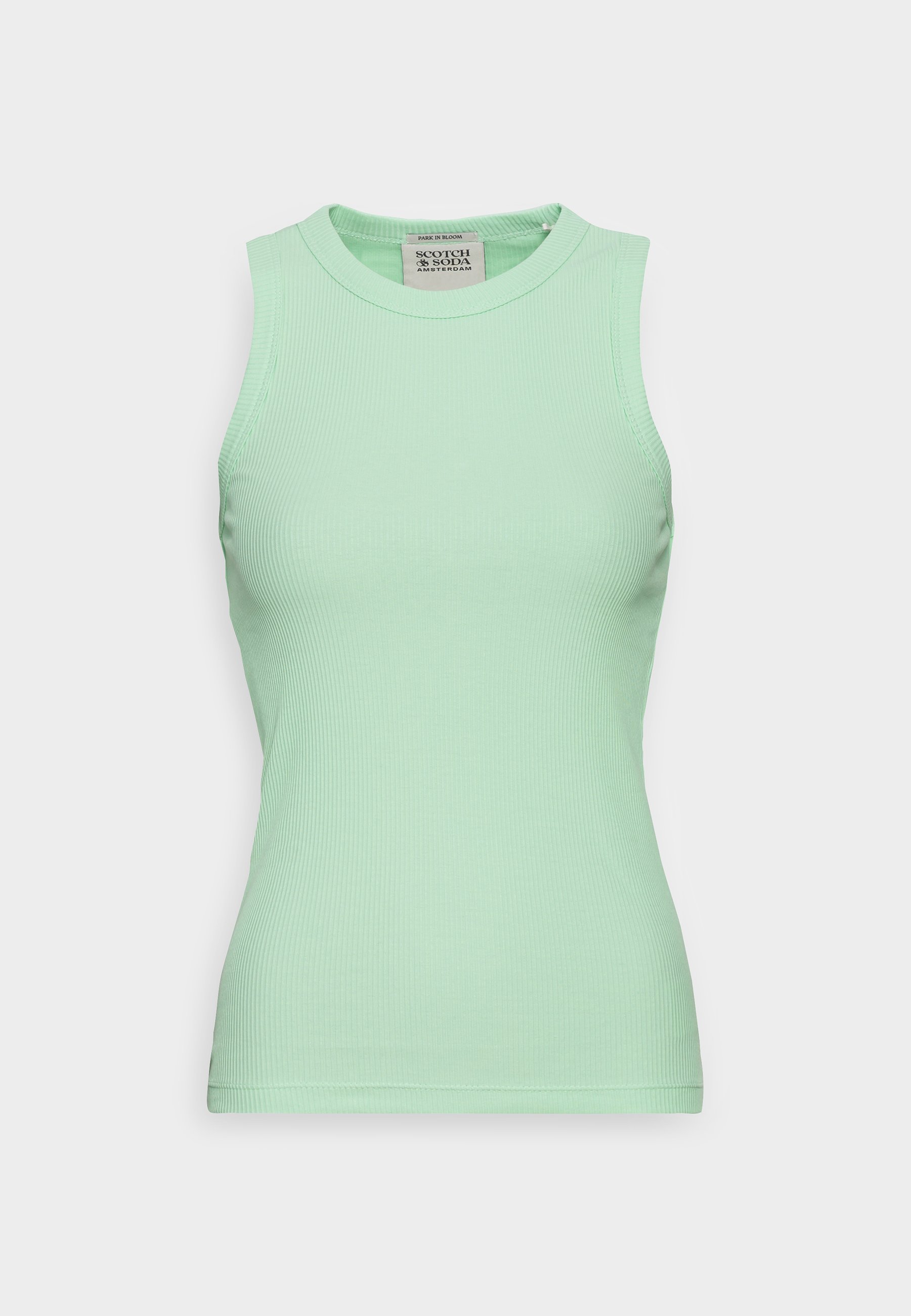 Scotch & Soda RACER TANK - Top - green ash/green
