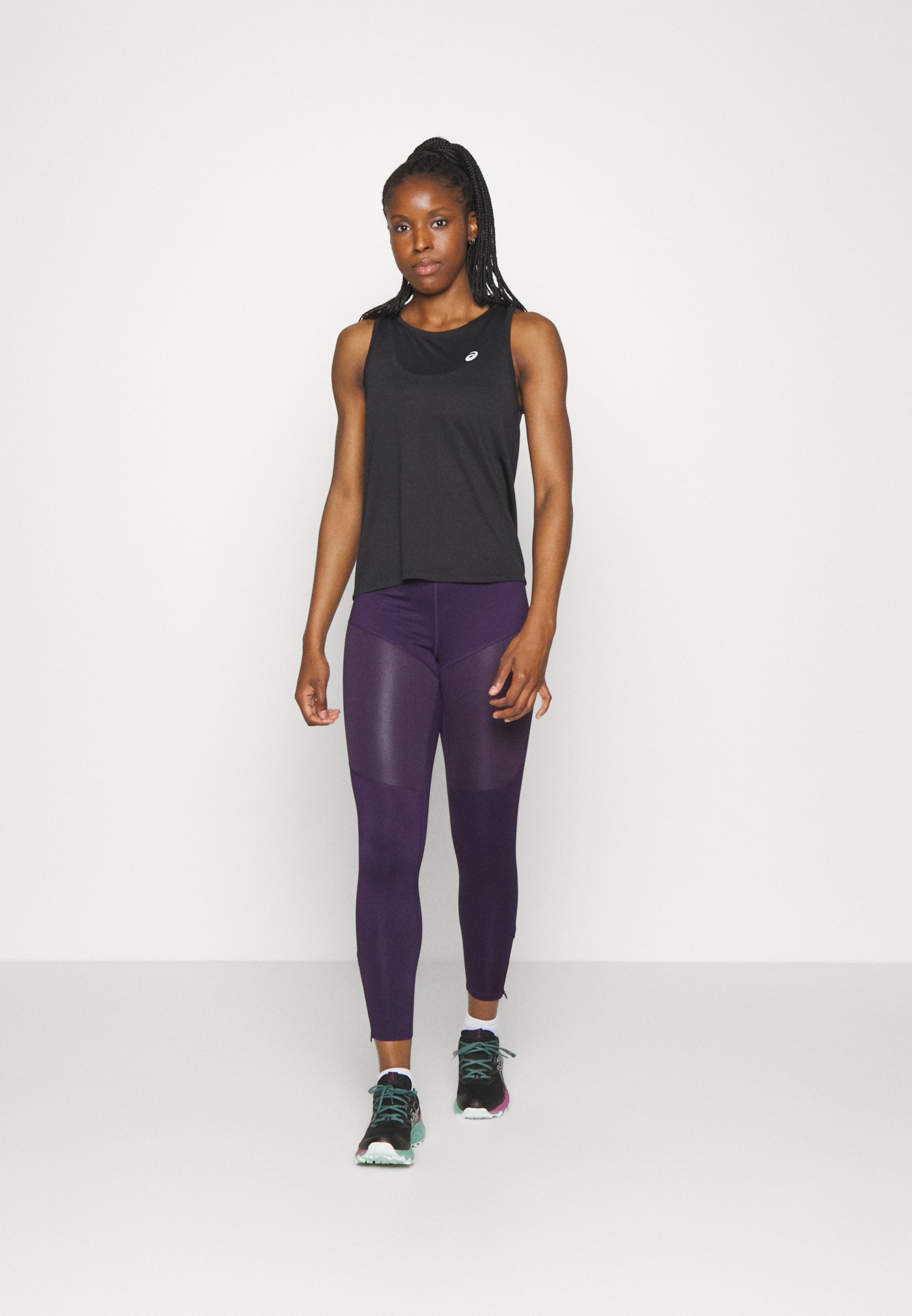 ASICS WINTER RUN - Leggings - night shade/dark purple