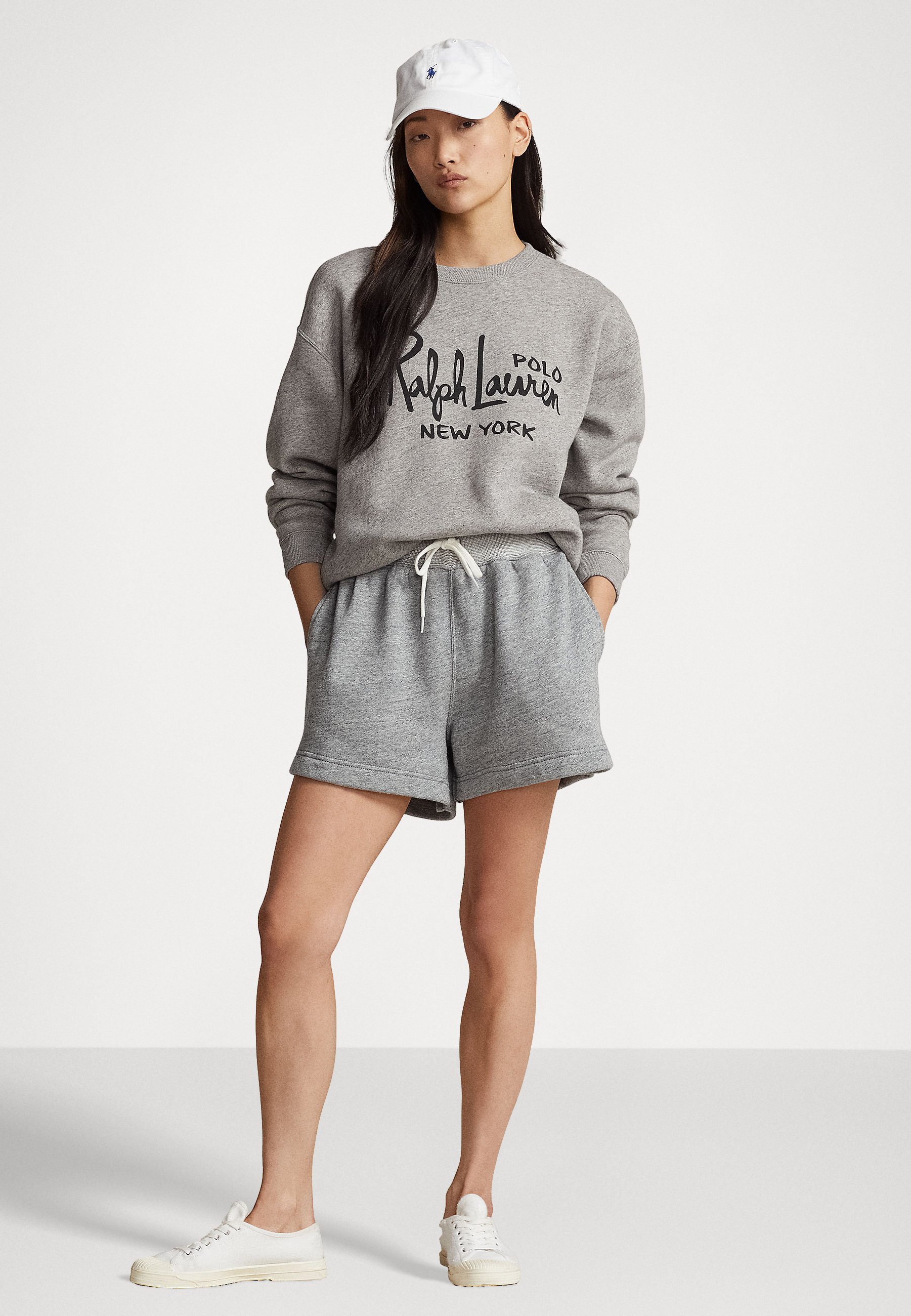 Polo Ralph Lauren ATHLETIC - Shorts - vintage salt/pepper/grey