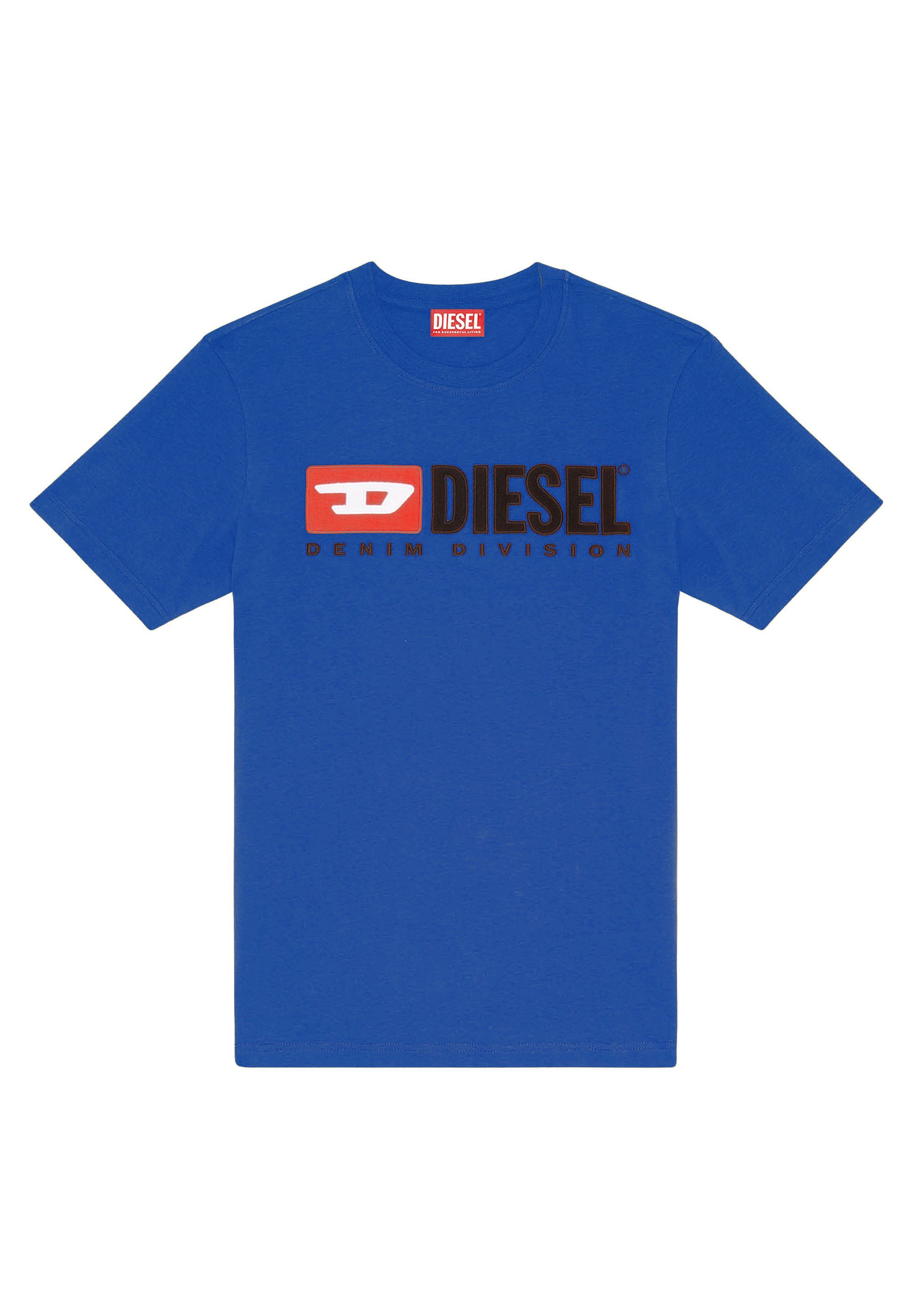 Diesel T-DIEGOR-DIV   - Print T-shirt - blau/blue