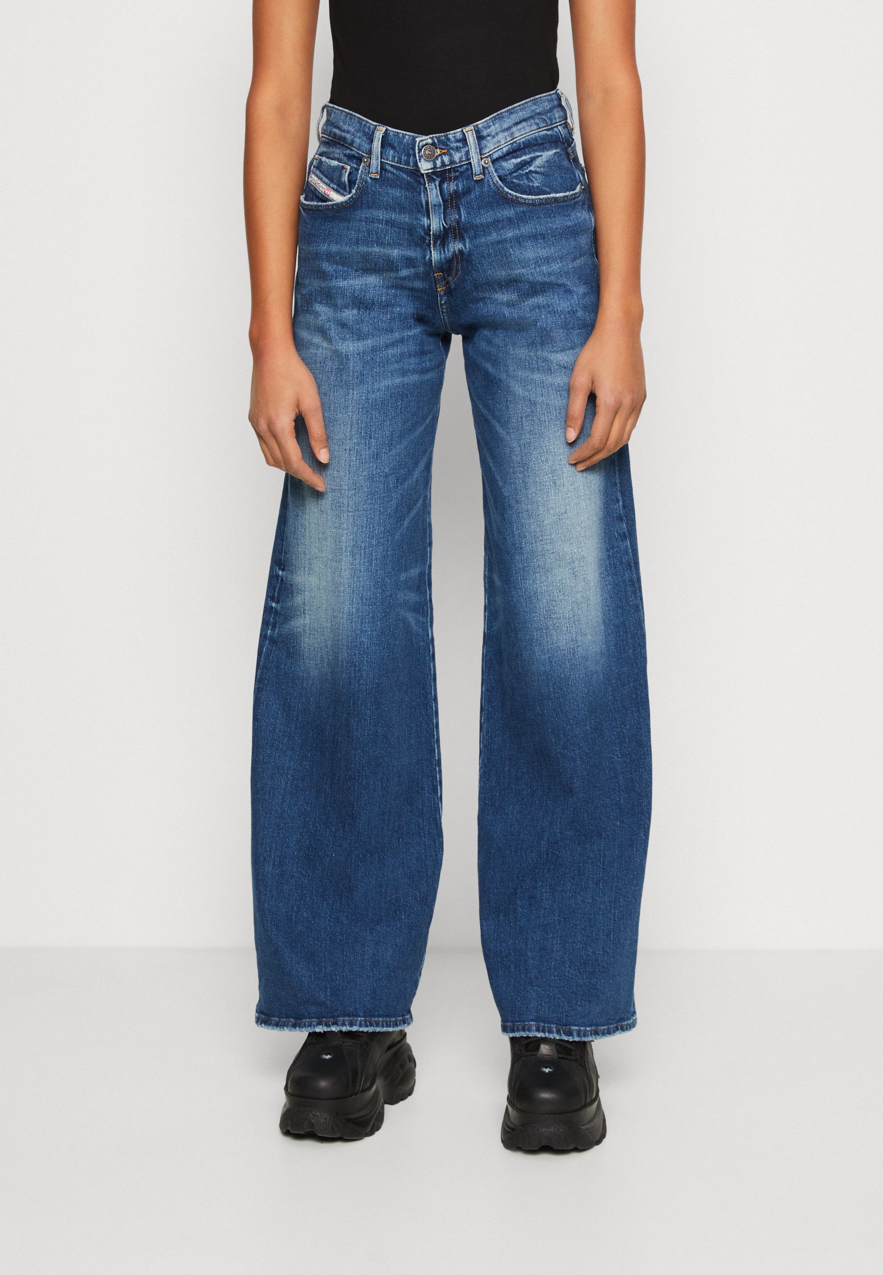 Diesel 1978 - Flared Jeans - blue denim
