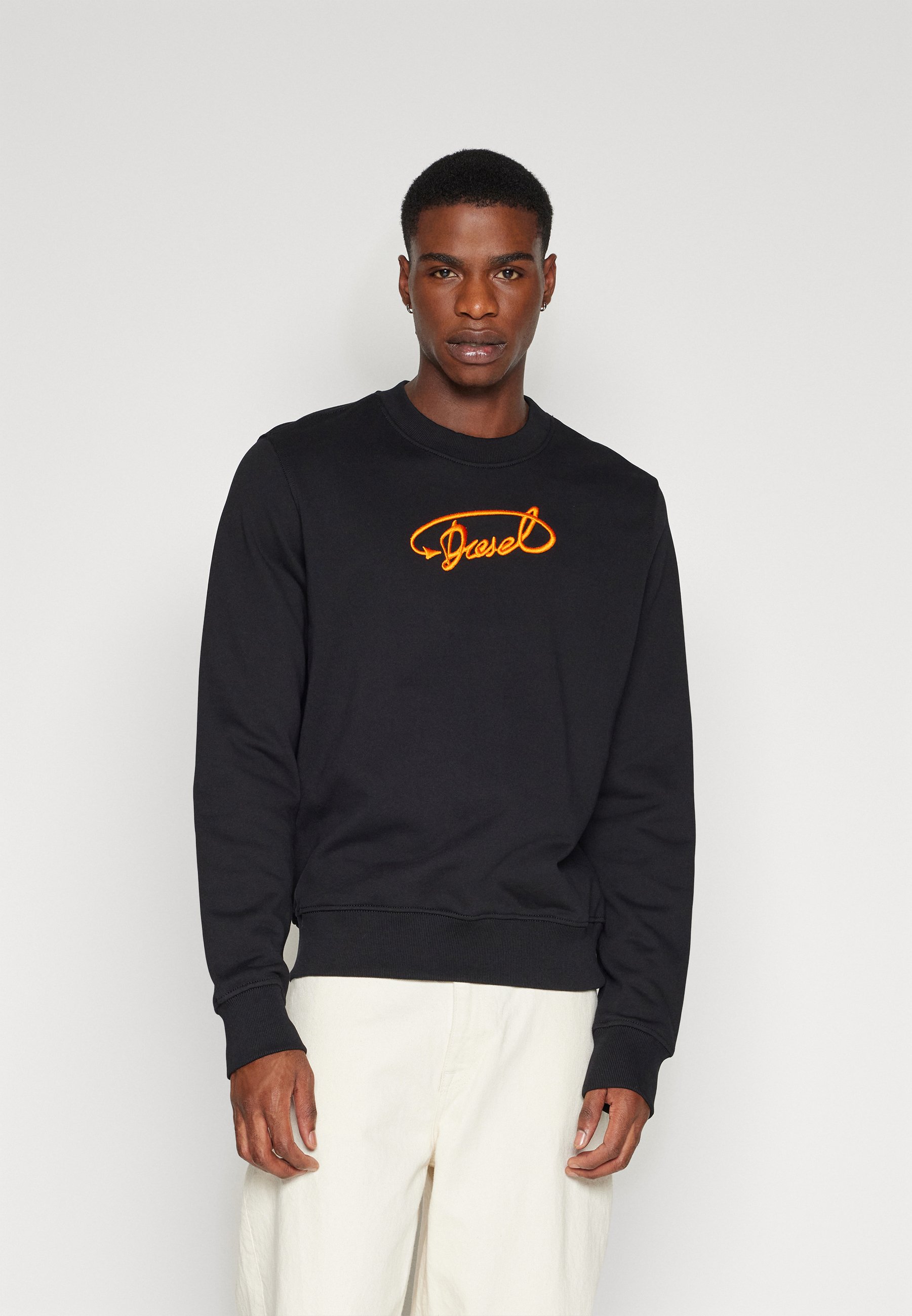 Diesel GINN UNISEX - Sweatshirt - black