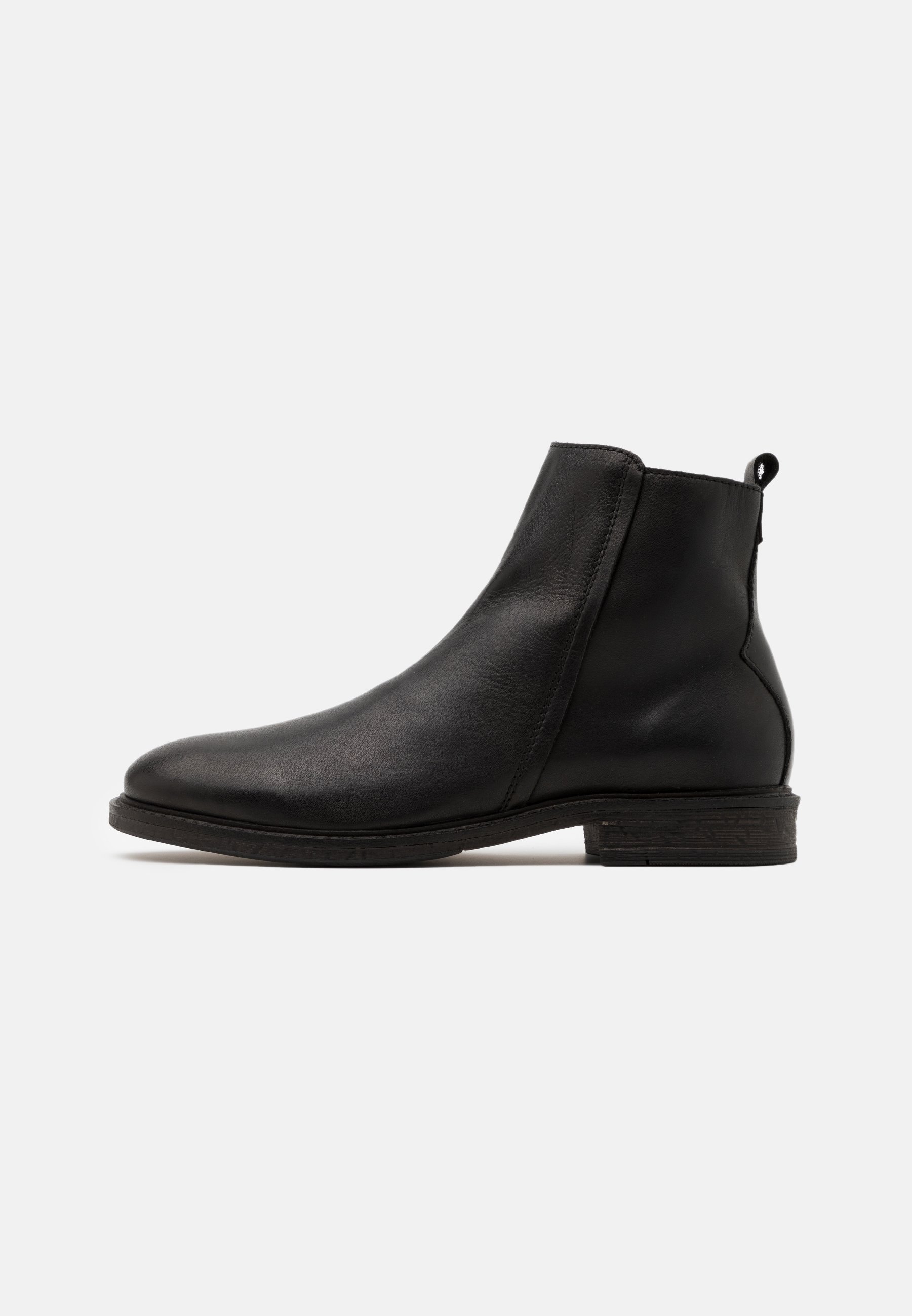 Jack &Jones JFWWALTER ZIP BOOT - Classic ankle boots - anthracite/black